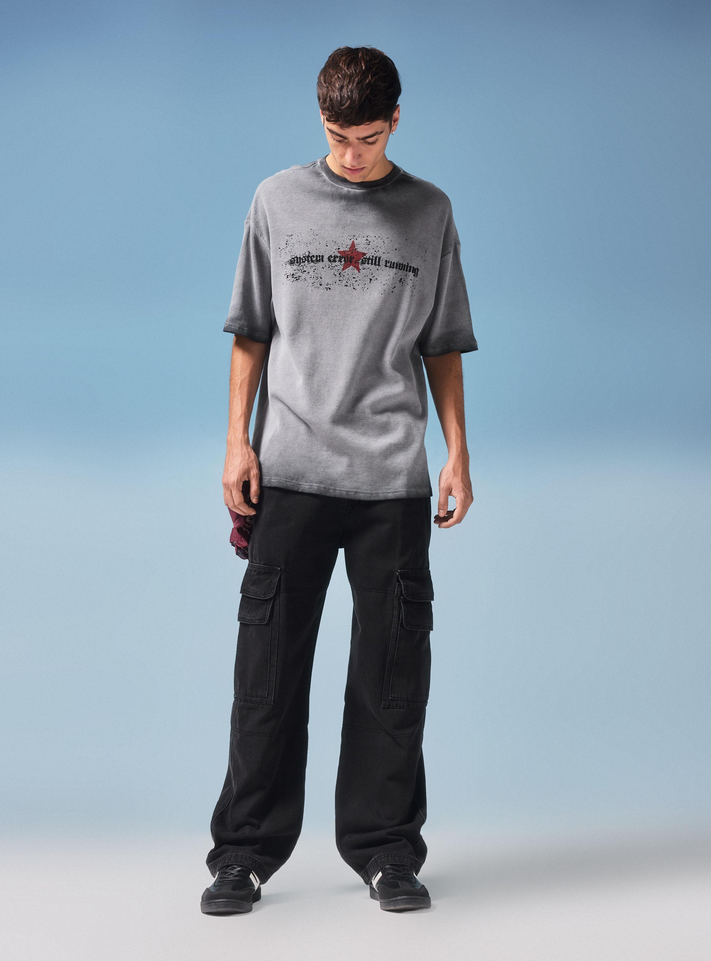 Jeans Skater Tiro Medio-4