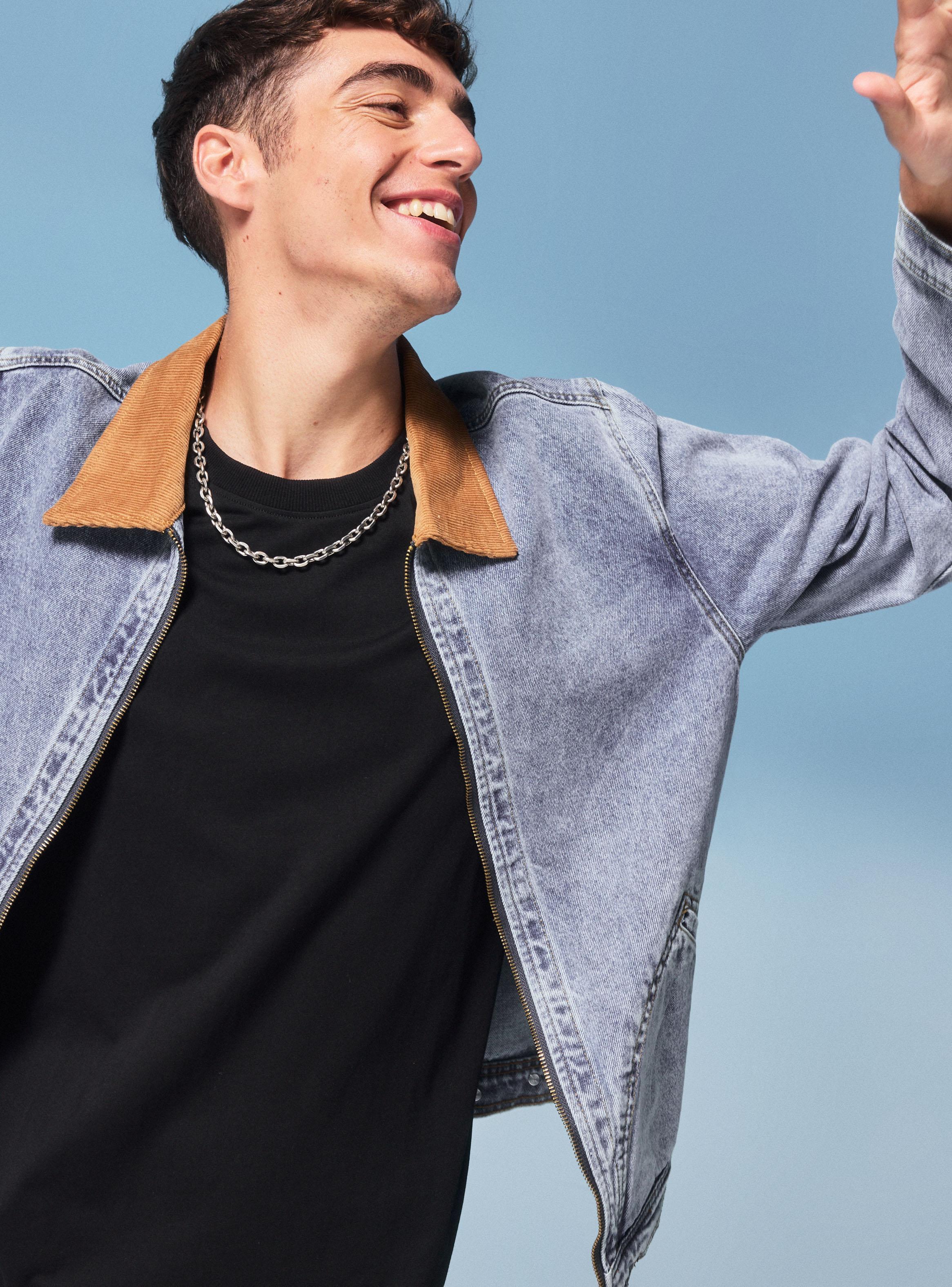 Chaqueta Cuello Contraste-3