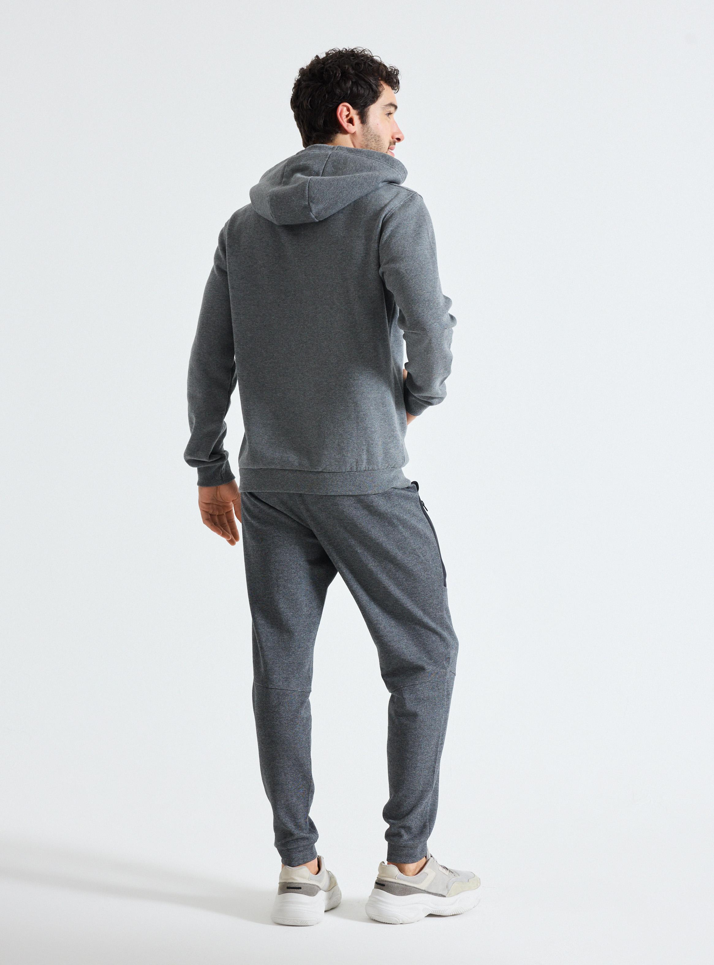 Polerón  Estampado Frontal con Capucha-5