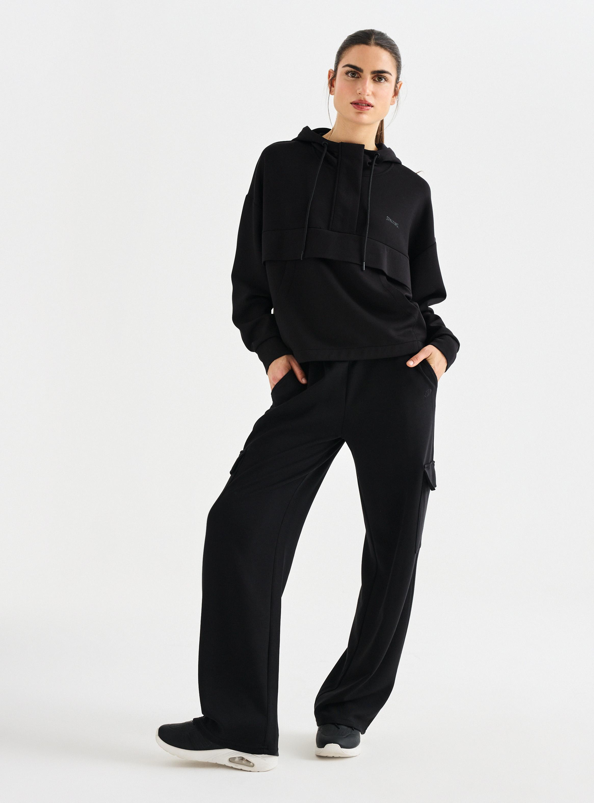 Pantalón Buzo  Cargo Wide- Leg-4