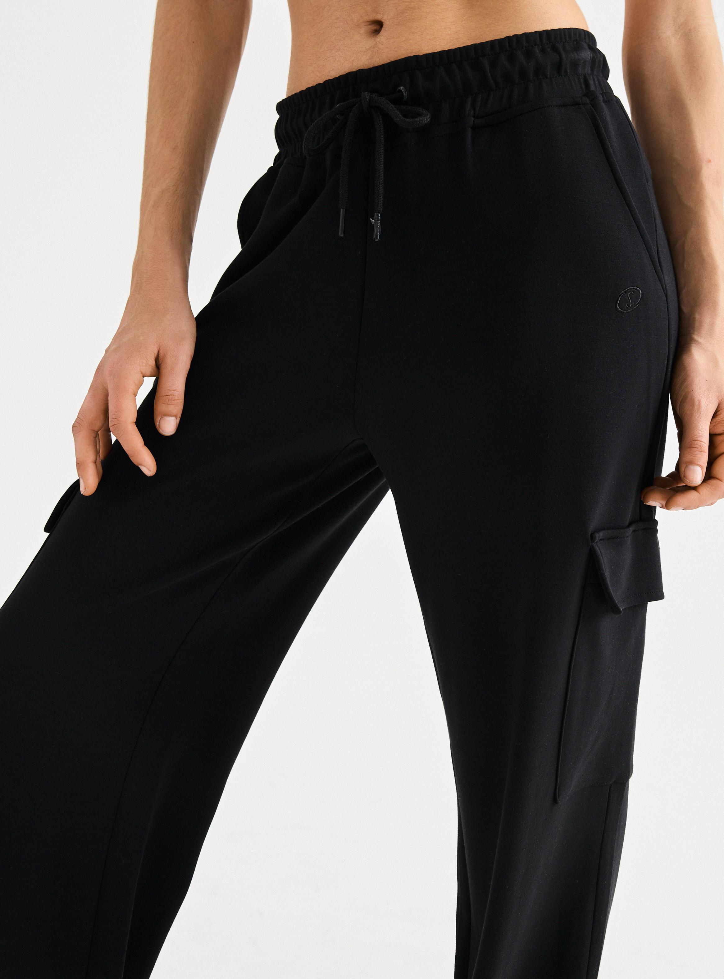Pantalón Buzo  Cargo Wide- Leg-2