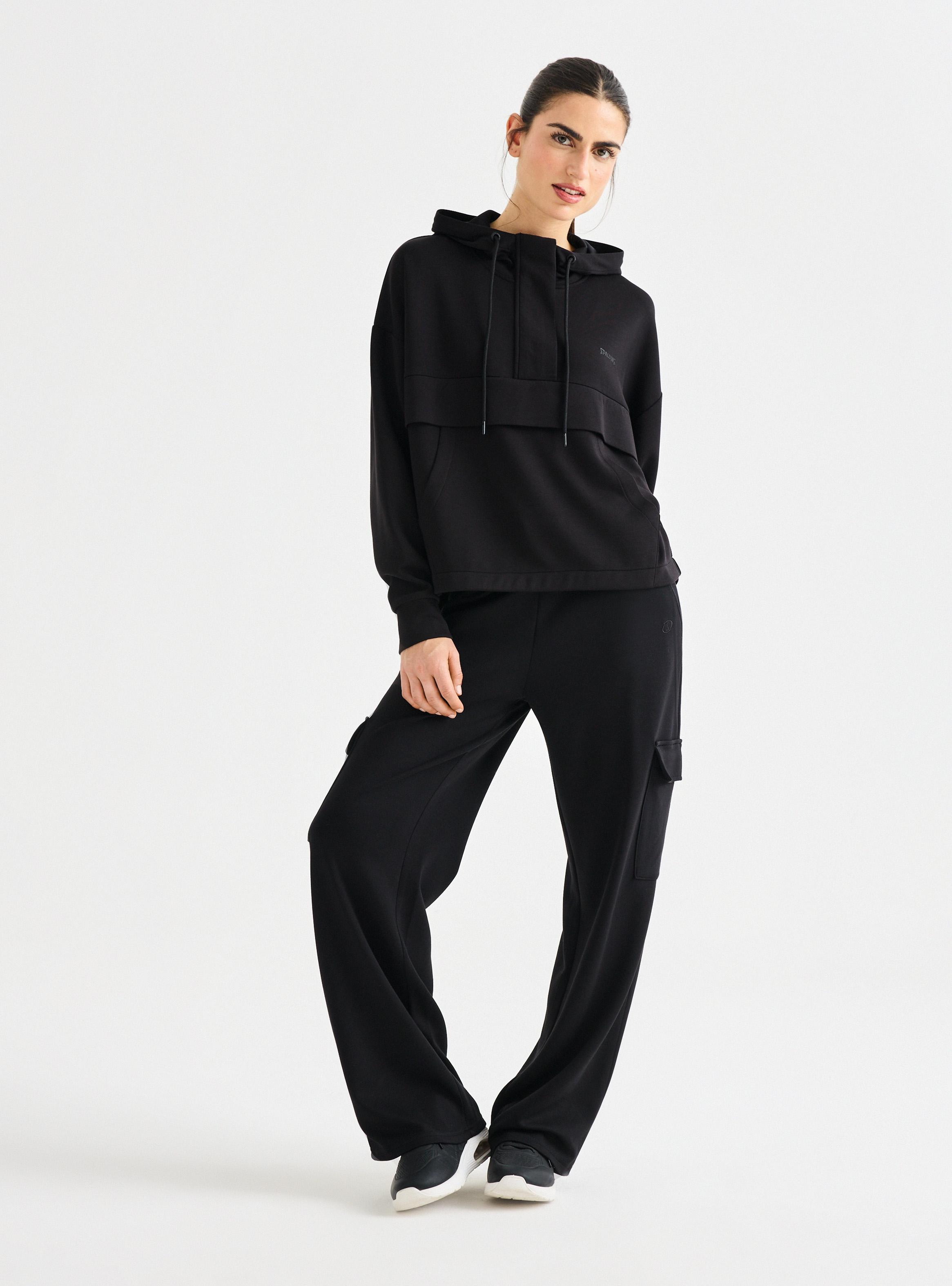 Polerón con Capucha Tela Fluida Y Liviana-4