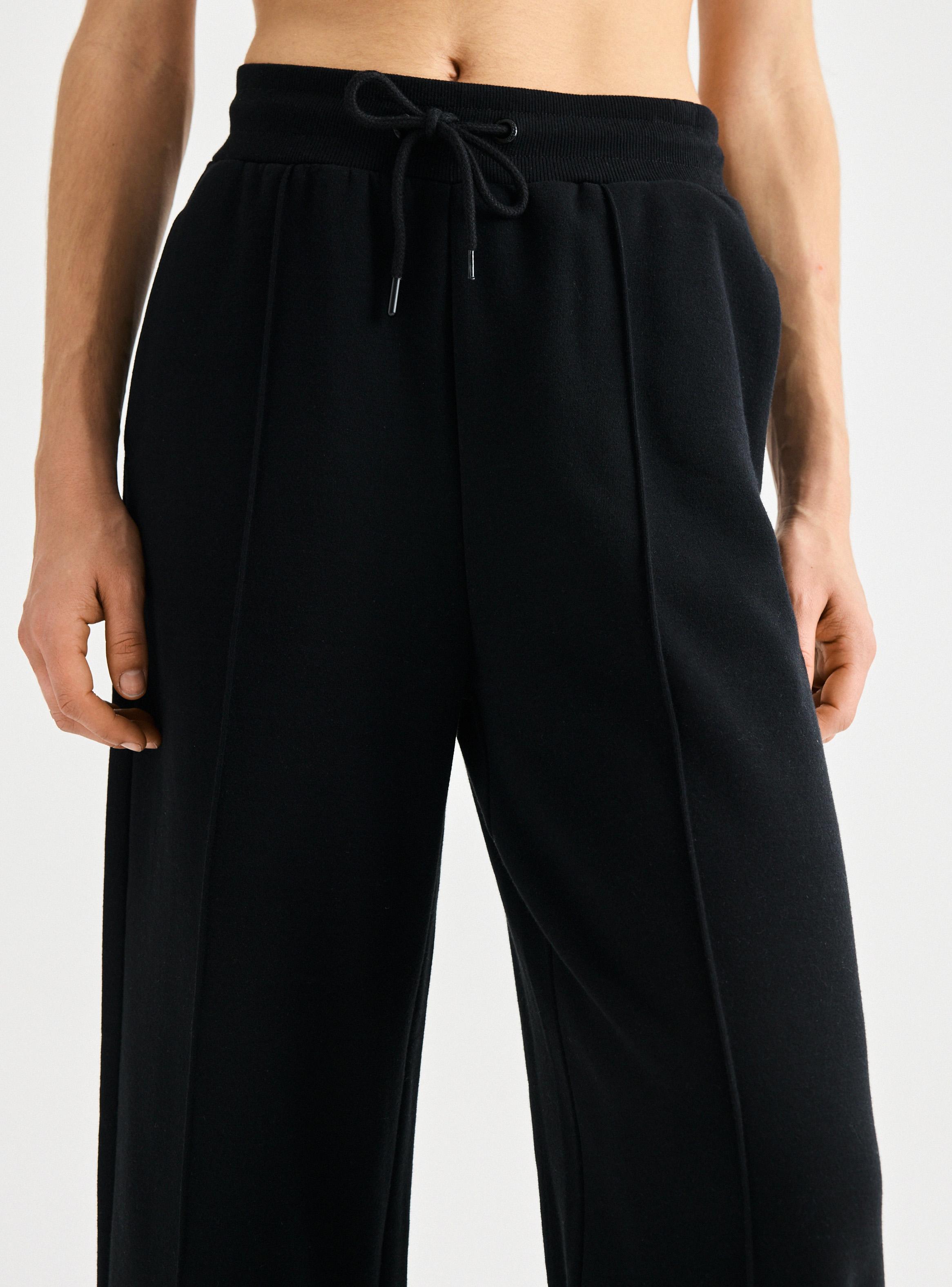 Pantalón de Buzo Wide Leg-2