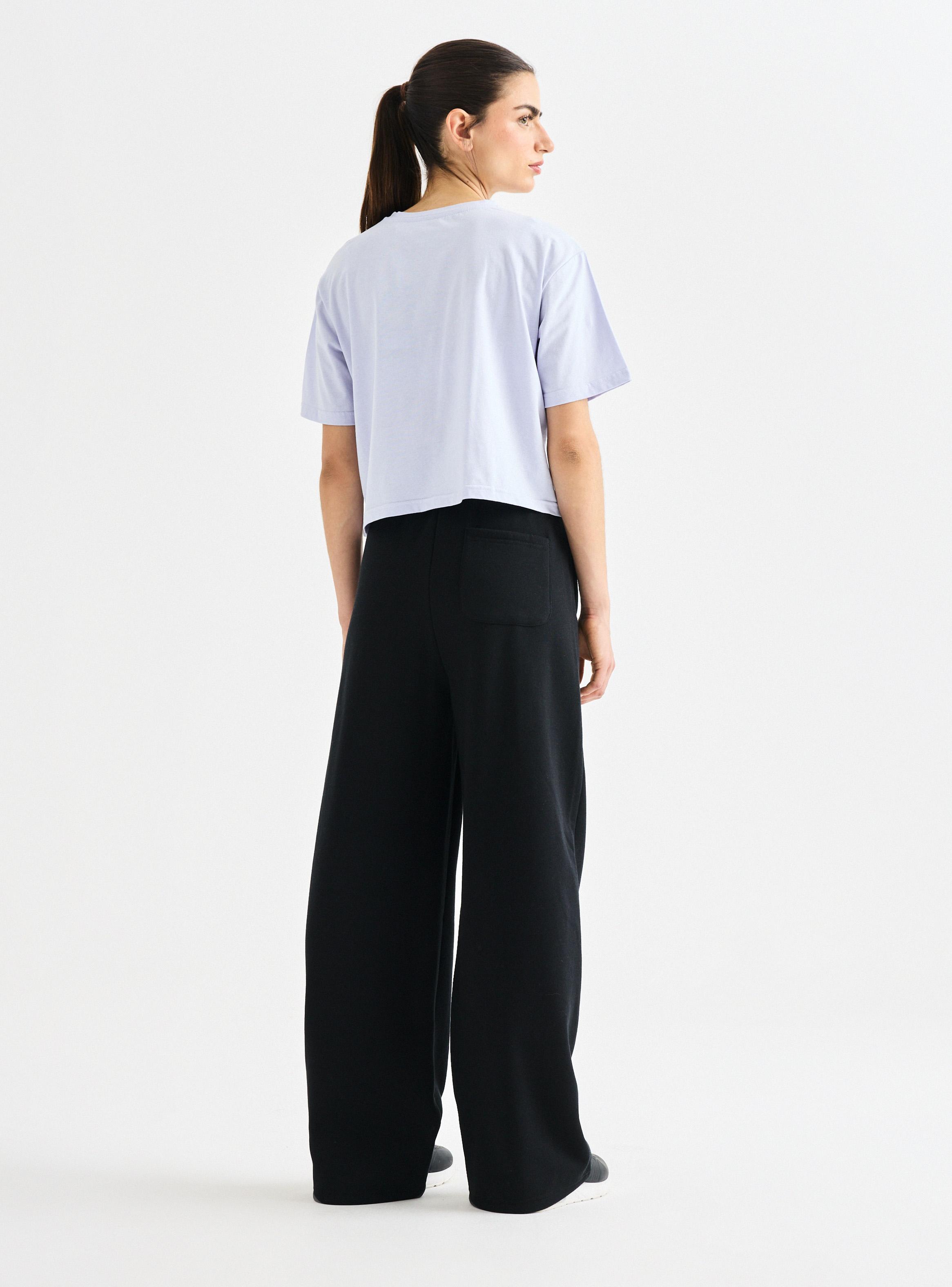 Pantalón de Buzo Wide Leg-5