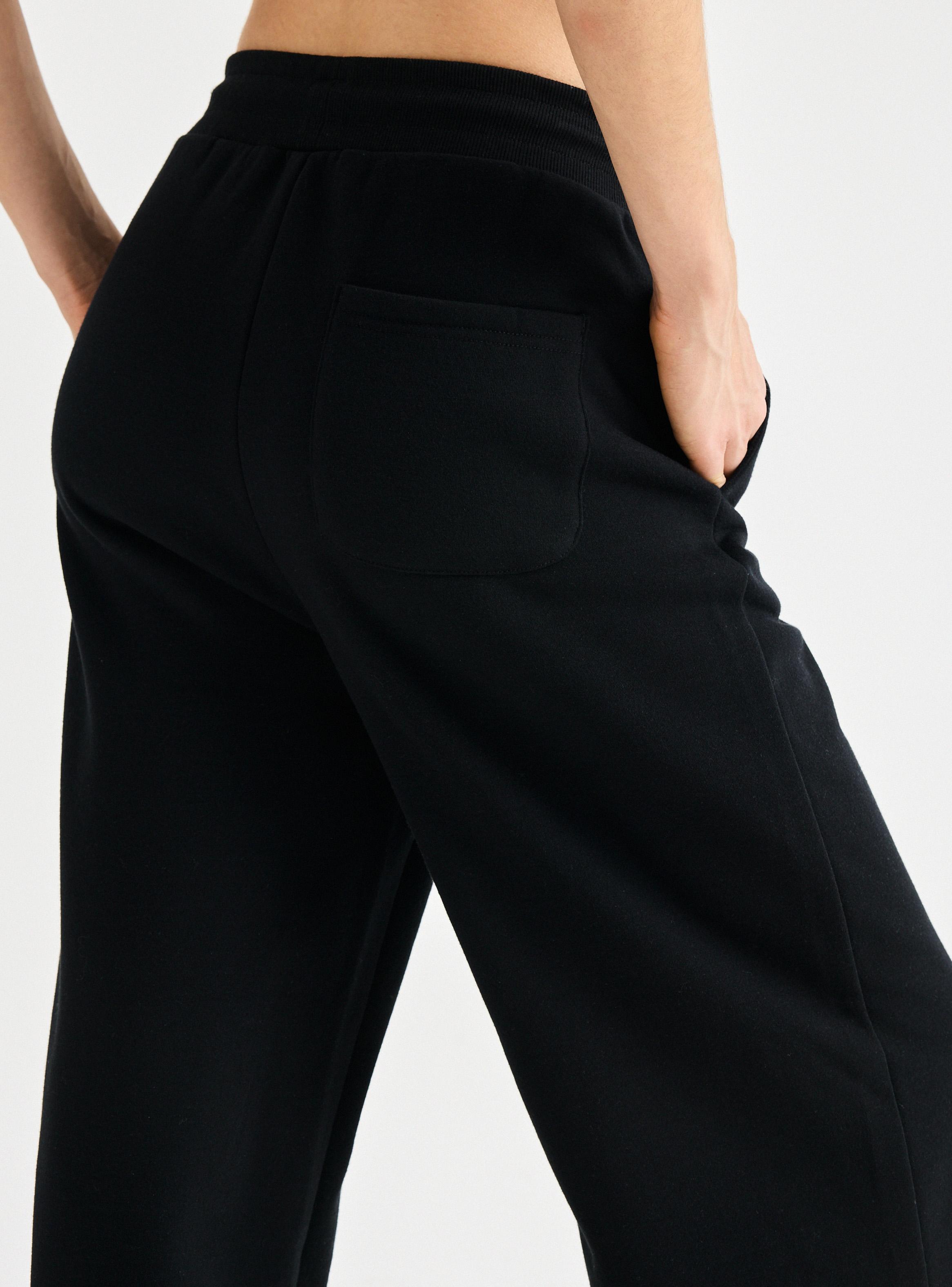 Pantalón de Buzo Wide Leg-3