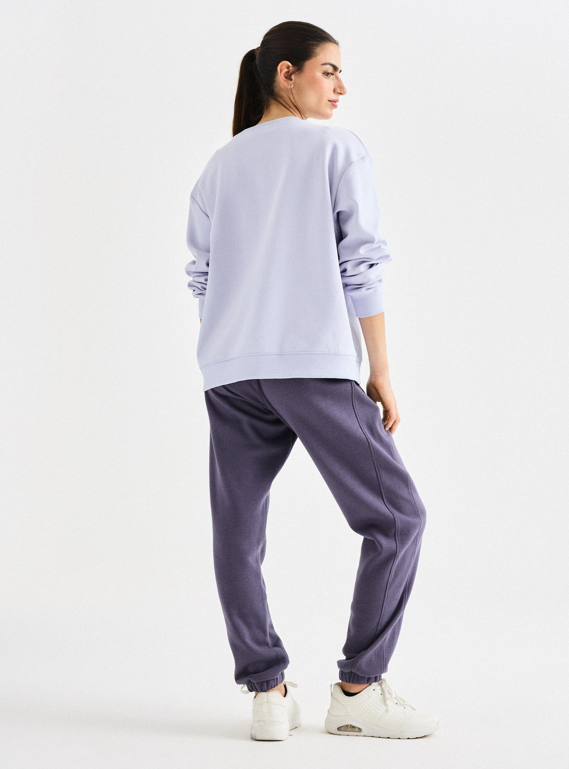 Pantalón de Buzo con Paneles Rib-5