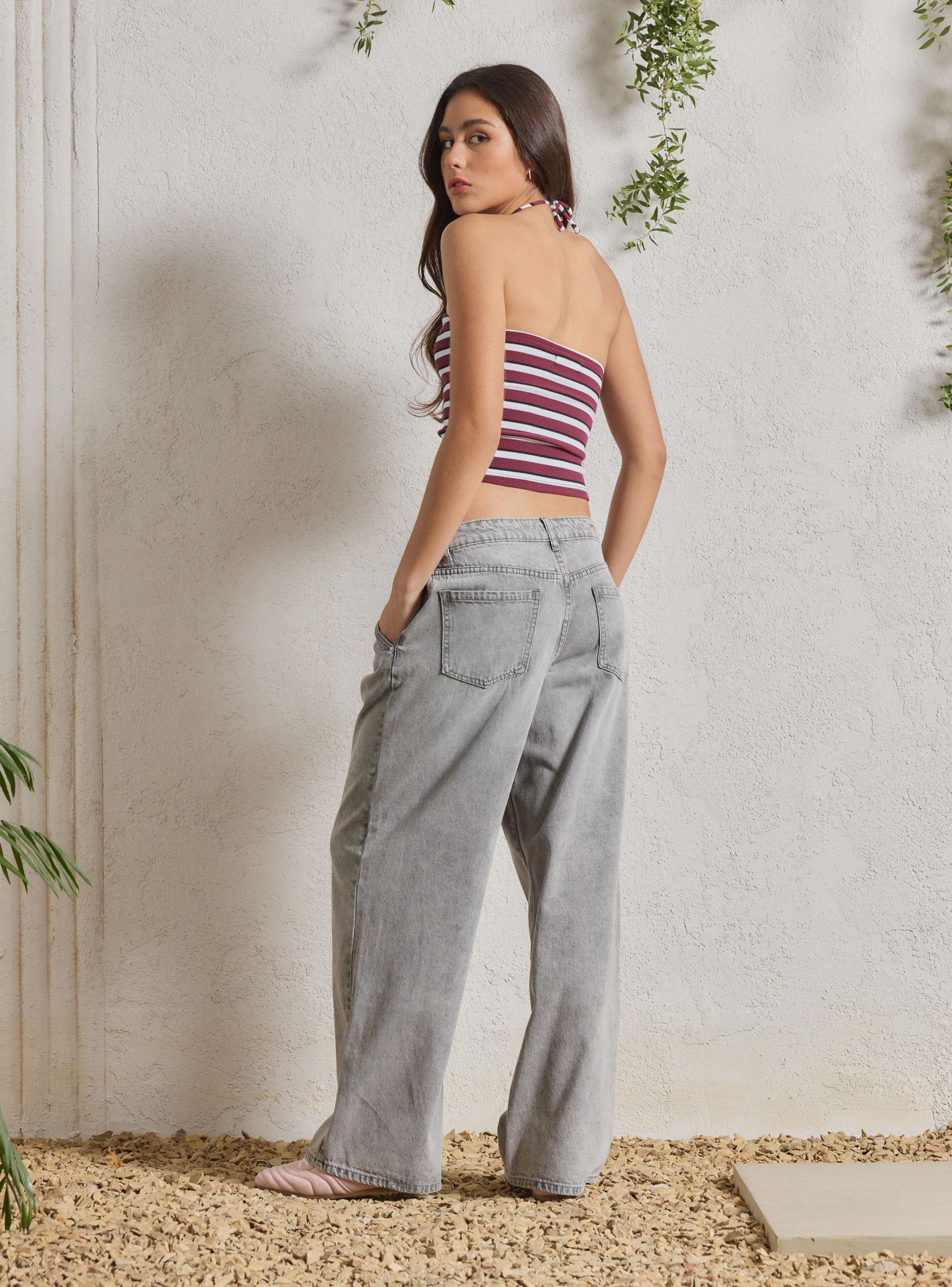 Polera Strapless Rib-5