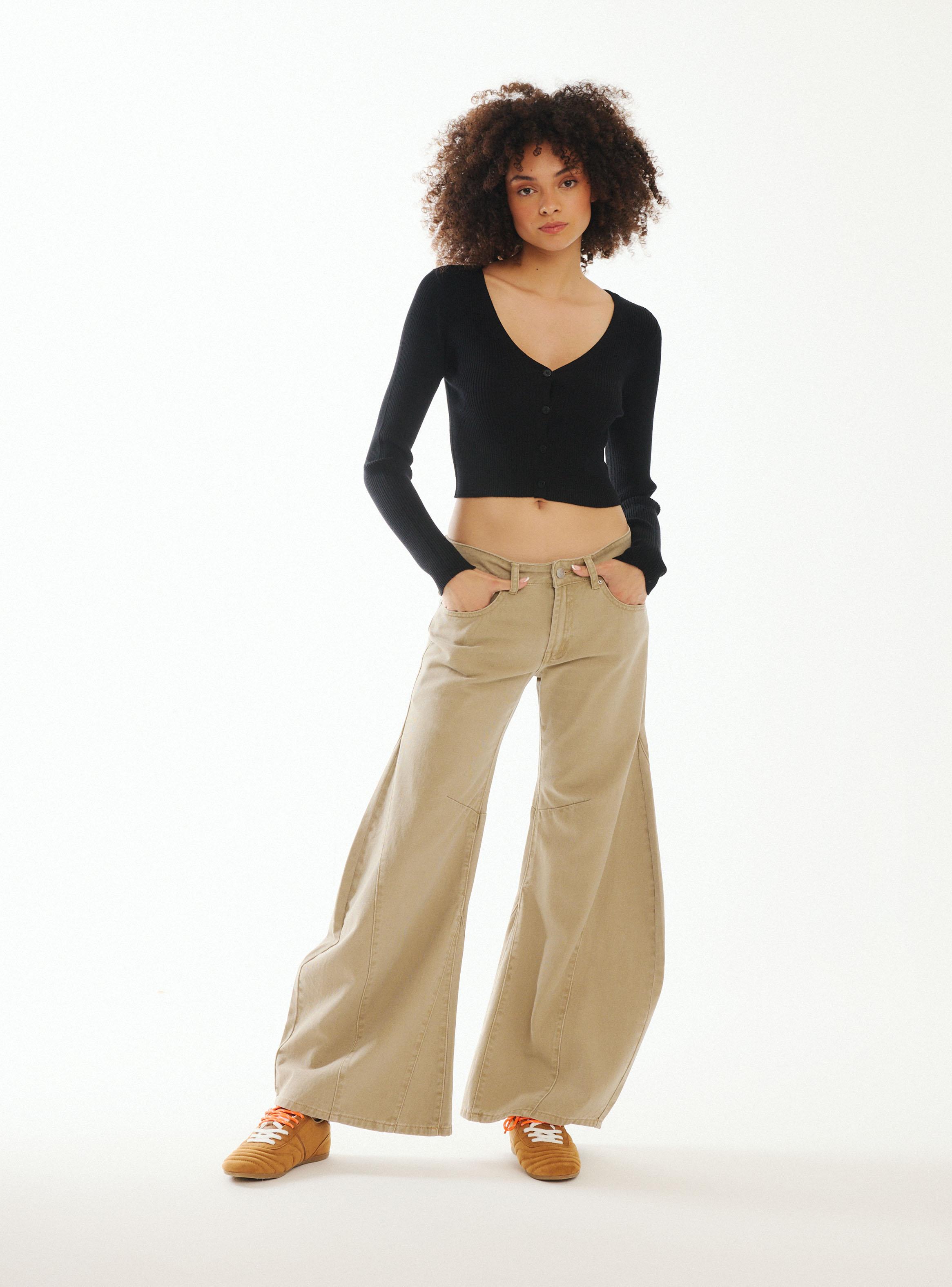 Sweater Cuello V y Botones-4