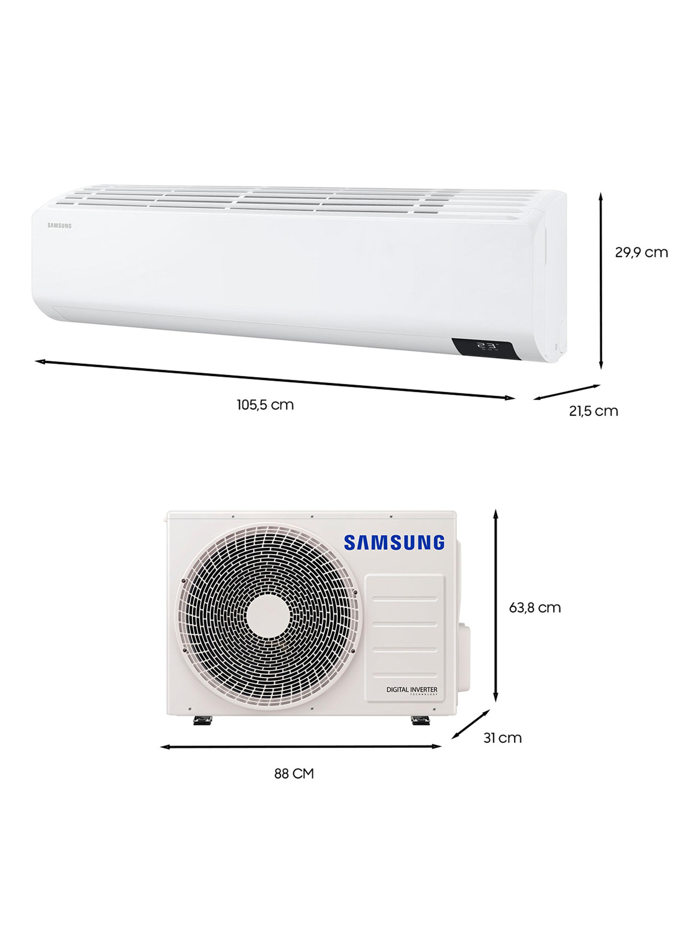 Aire Acondicionado Split Mural Inverter 24.000 BTU WIFI Frío-Calor-1