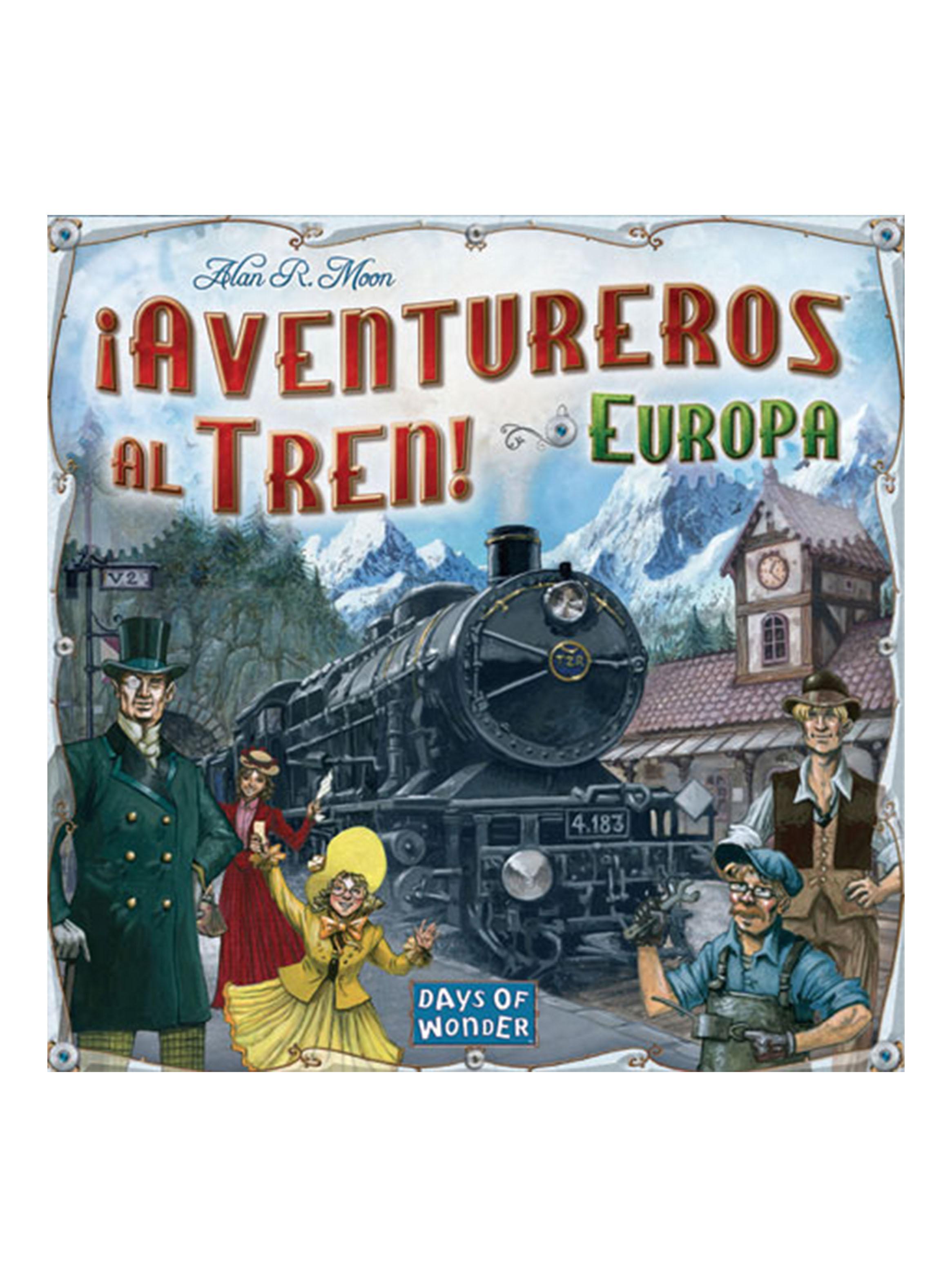 Juego de Mesa ¡Aventureros al Tren! Europa-0