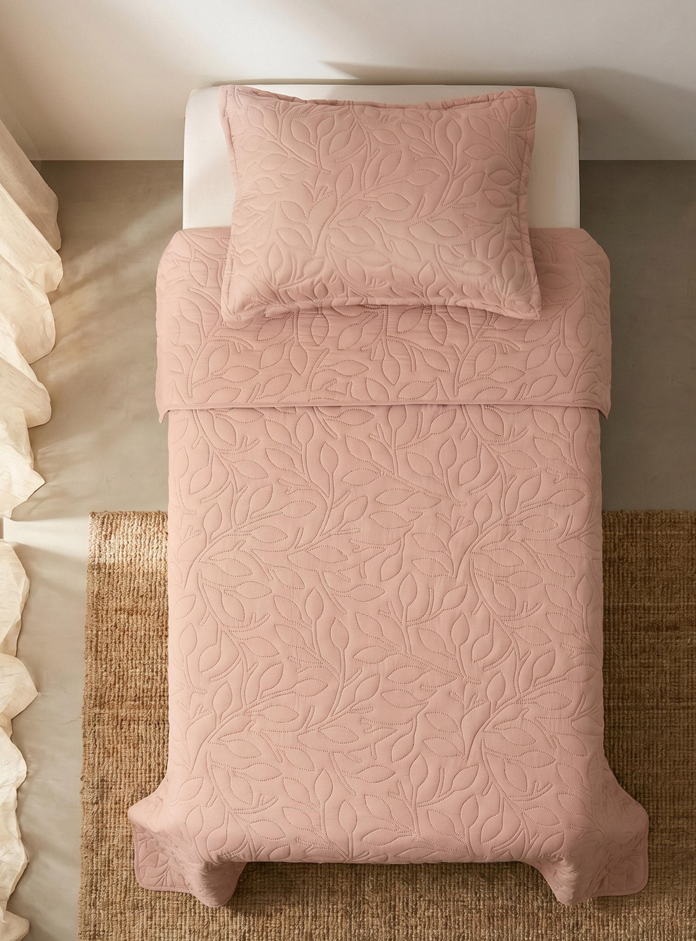 Quilt Hojas HP 1.5 Plazas-2