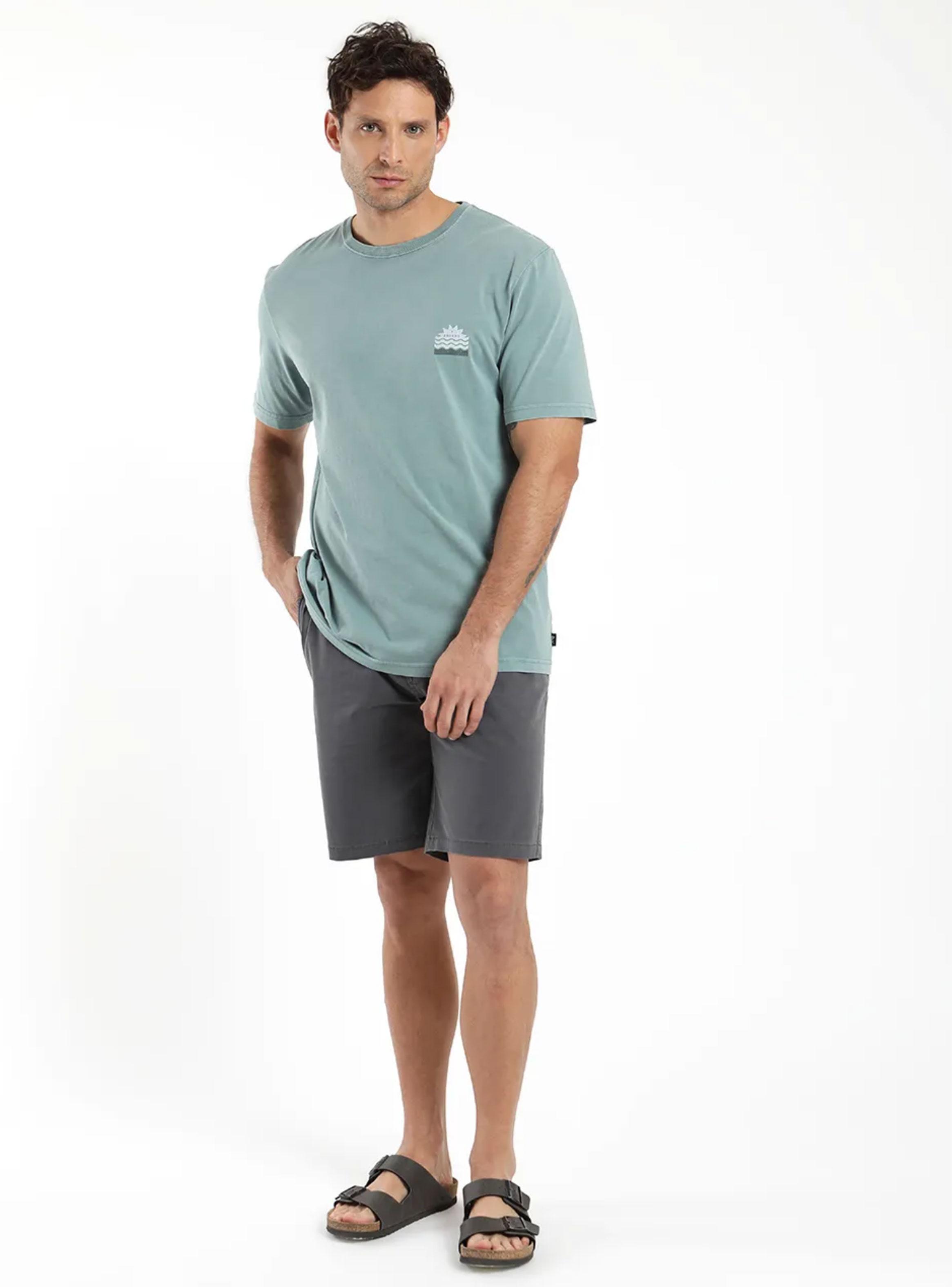 Polera Manga Corta Sol Petroelo-3