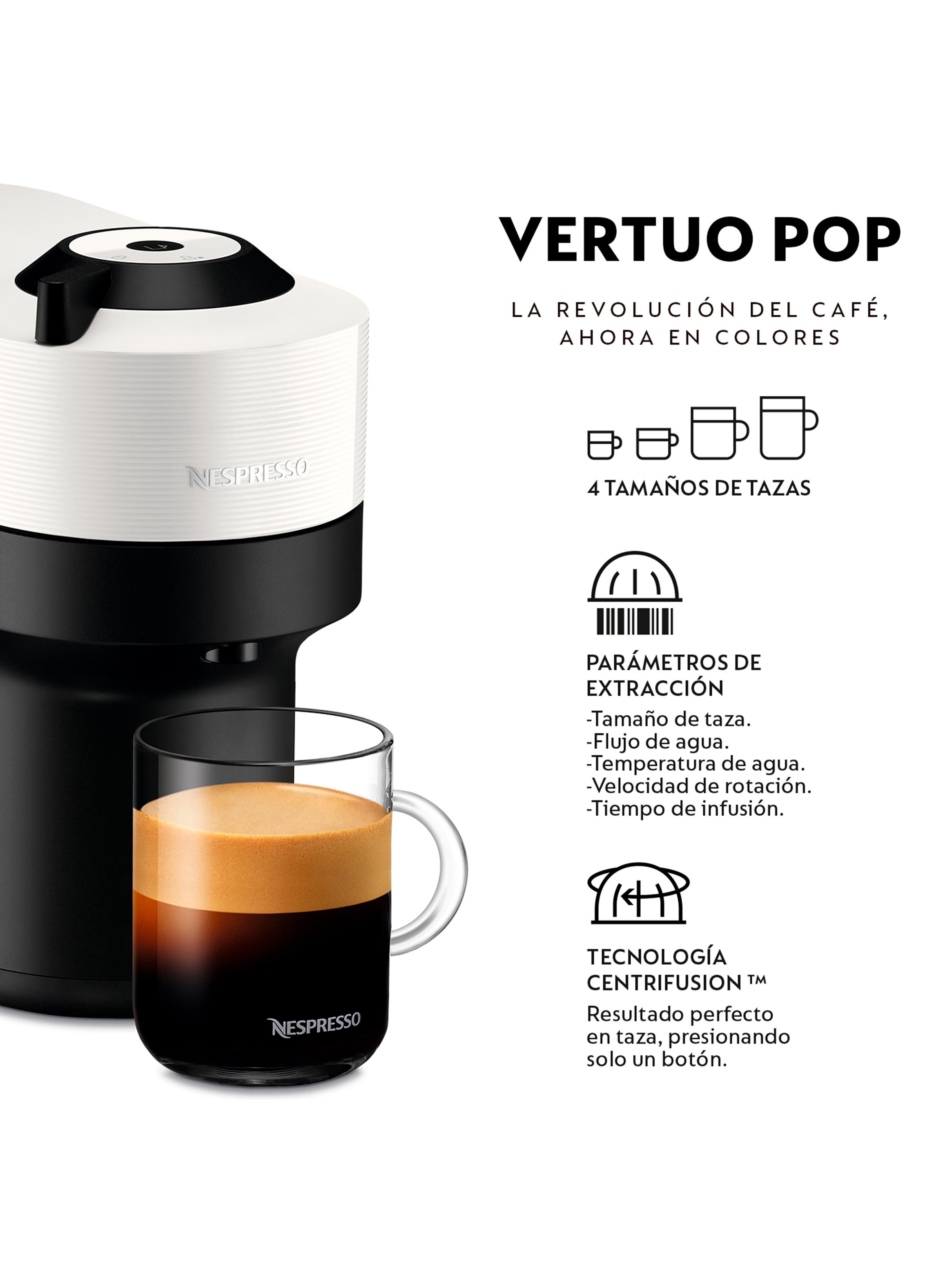 Cafetera de Cápsulas Vertuo Pop Blanca-3