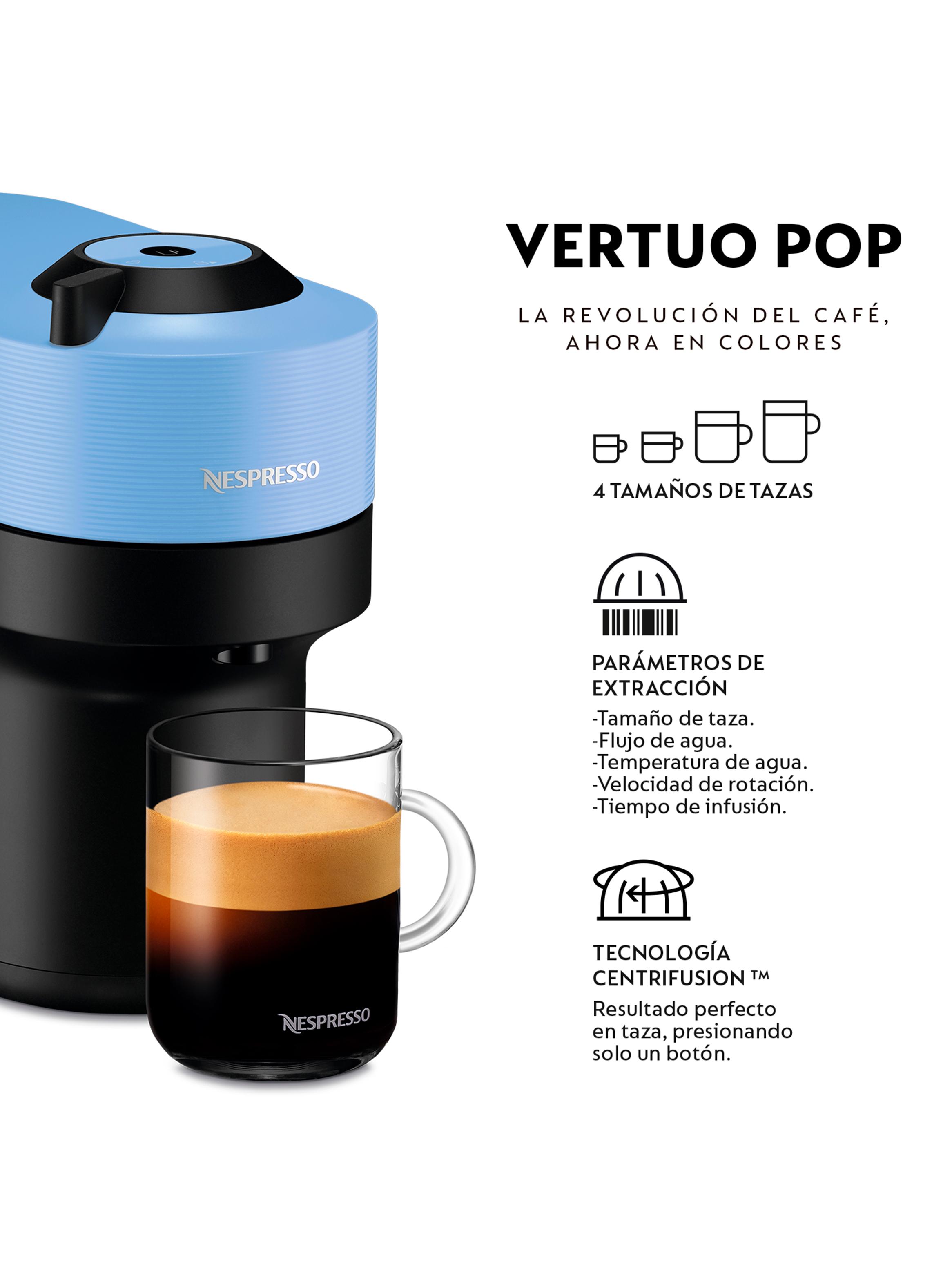 Cafetera de Cápsulas Vertuo Pop Azul-3