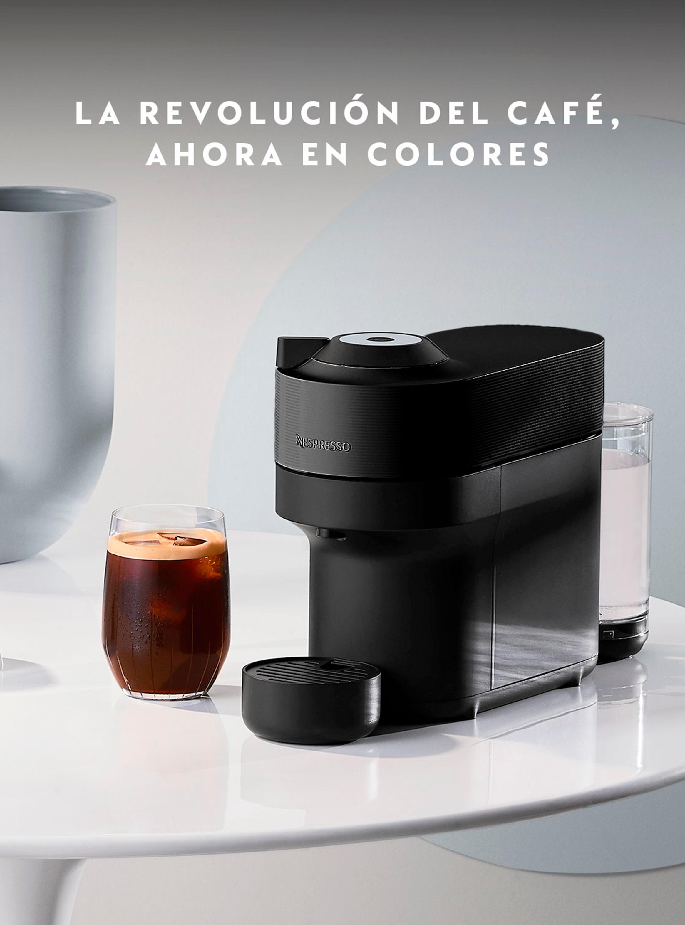 Cafetera Vertuo Pop Azul + Espumador de Leche Aeroccino 3-4