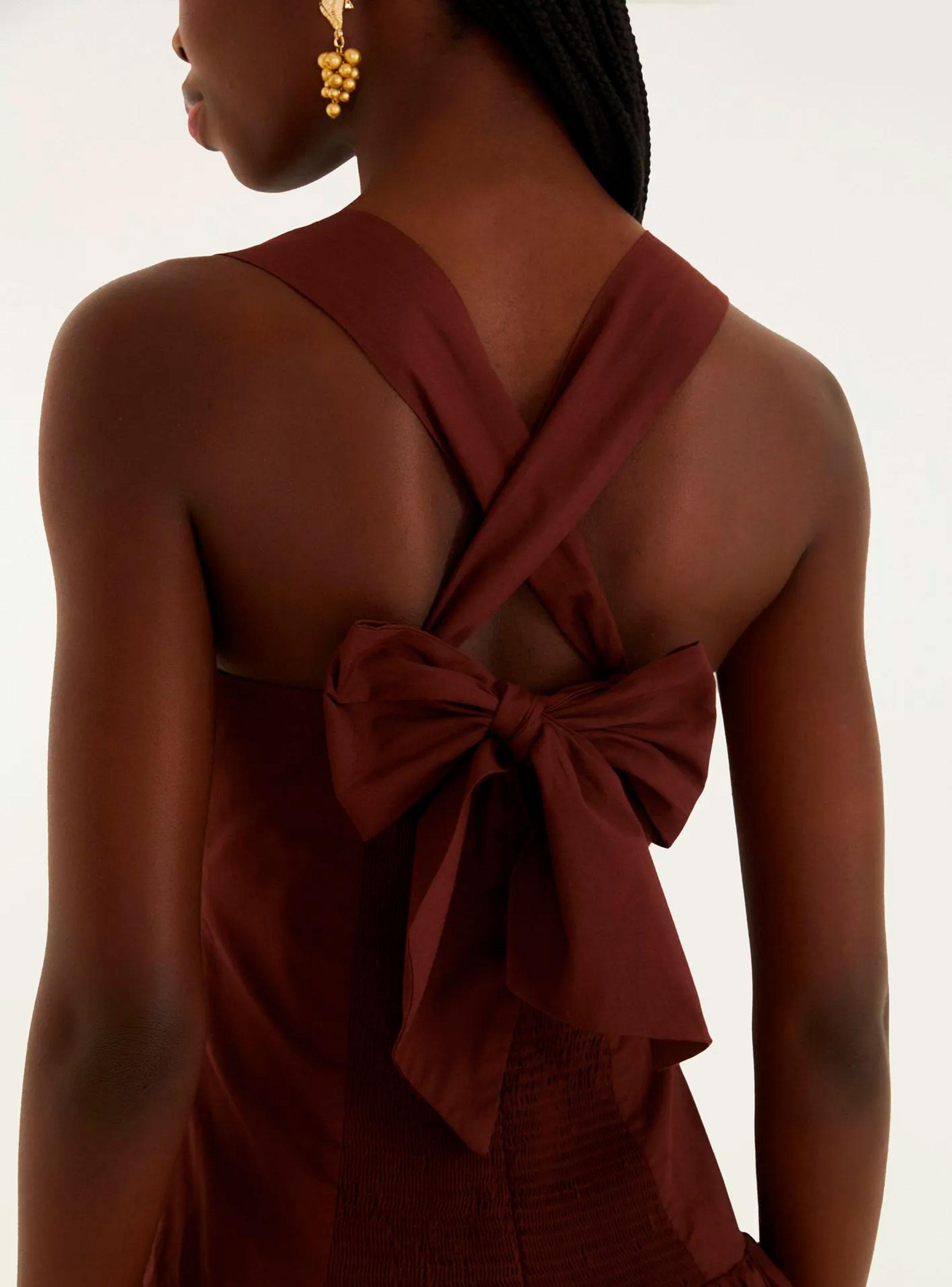 Vestido Corto Aglobado y Escote Cuadrado-2
