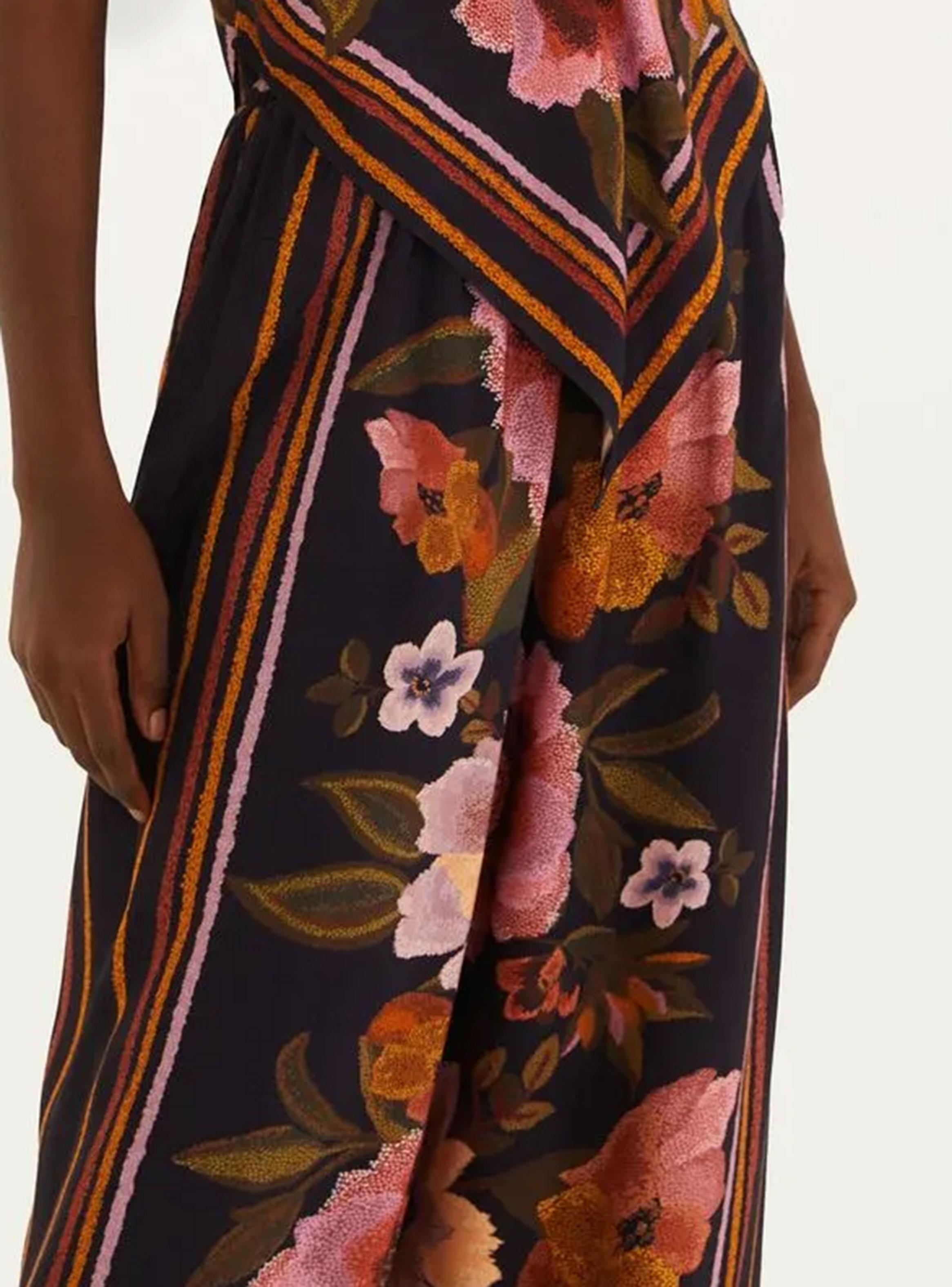Pantalón Fluido Diseño Floral-2