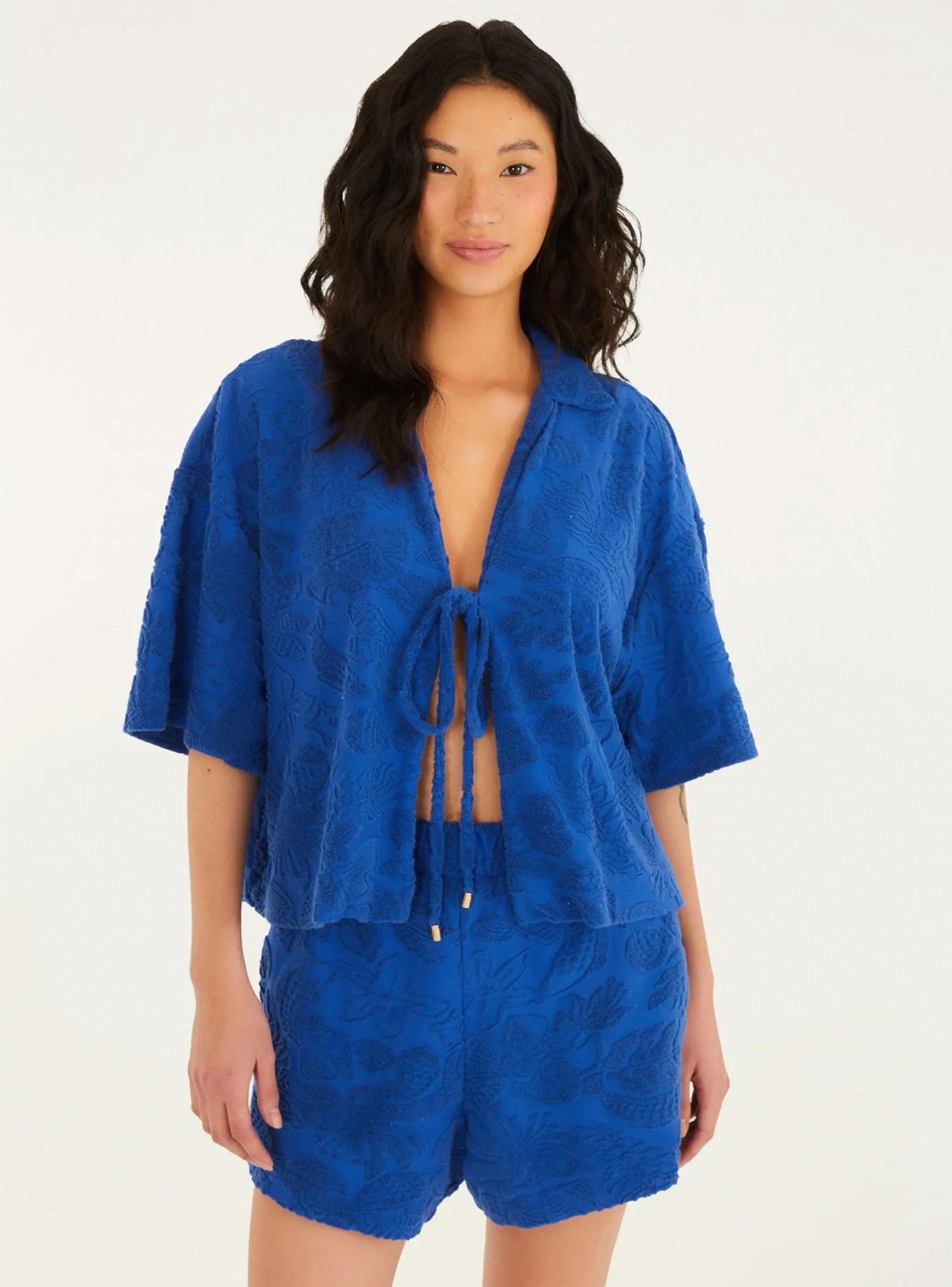 Short con Textura Floral en Relieve-2