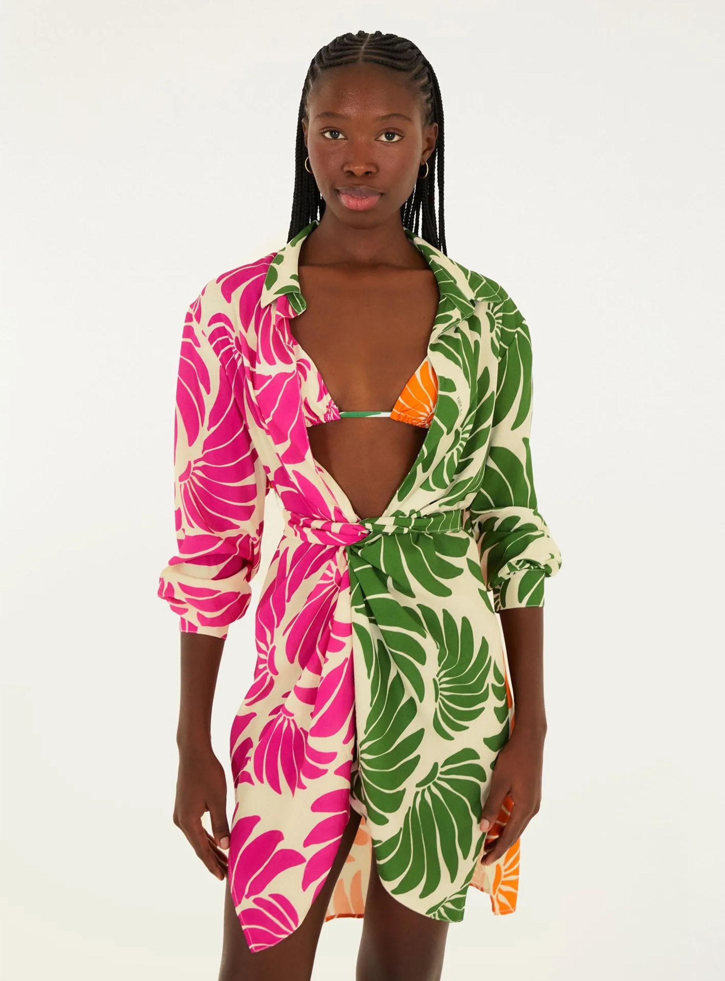 Blusa Diseño Tropical-0