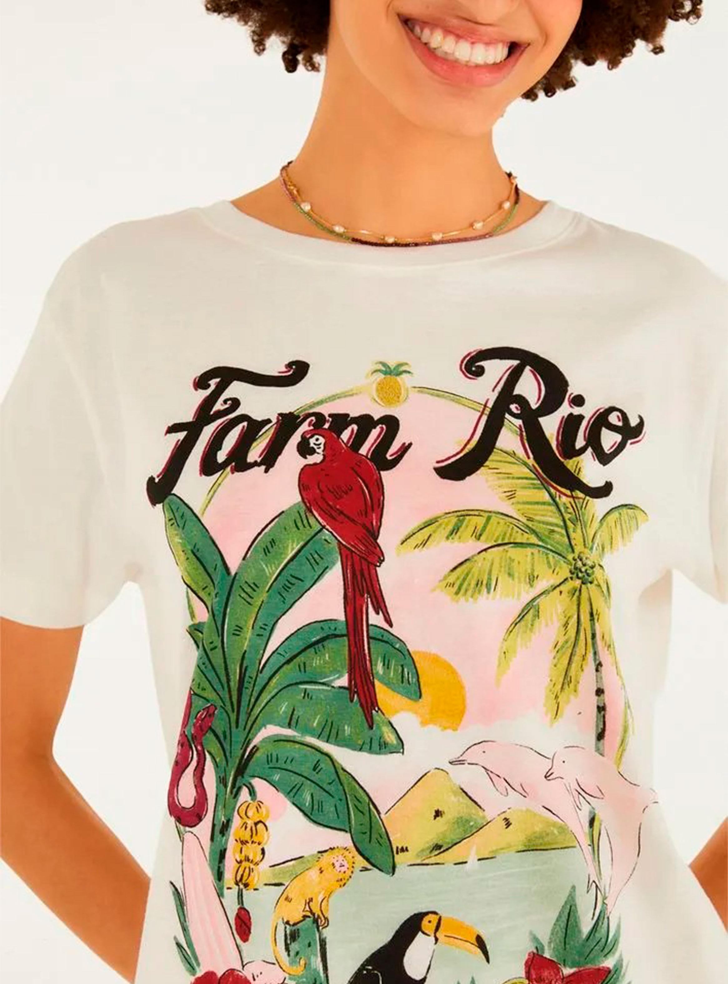 Polera Diseño Paisaje Tropical-2