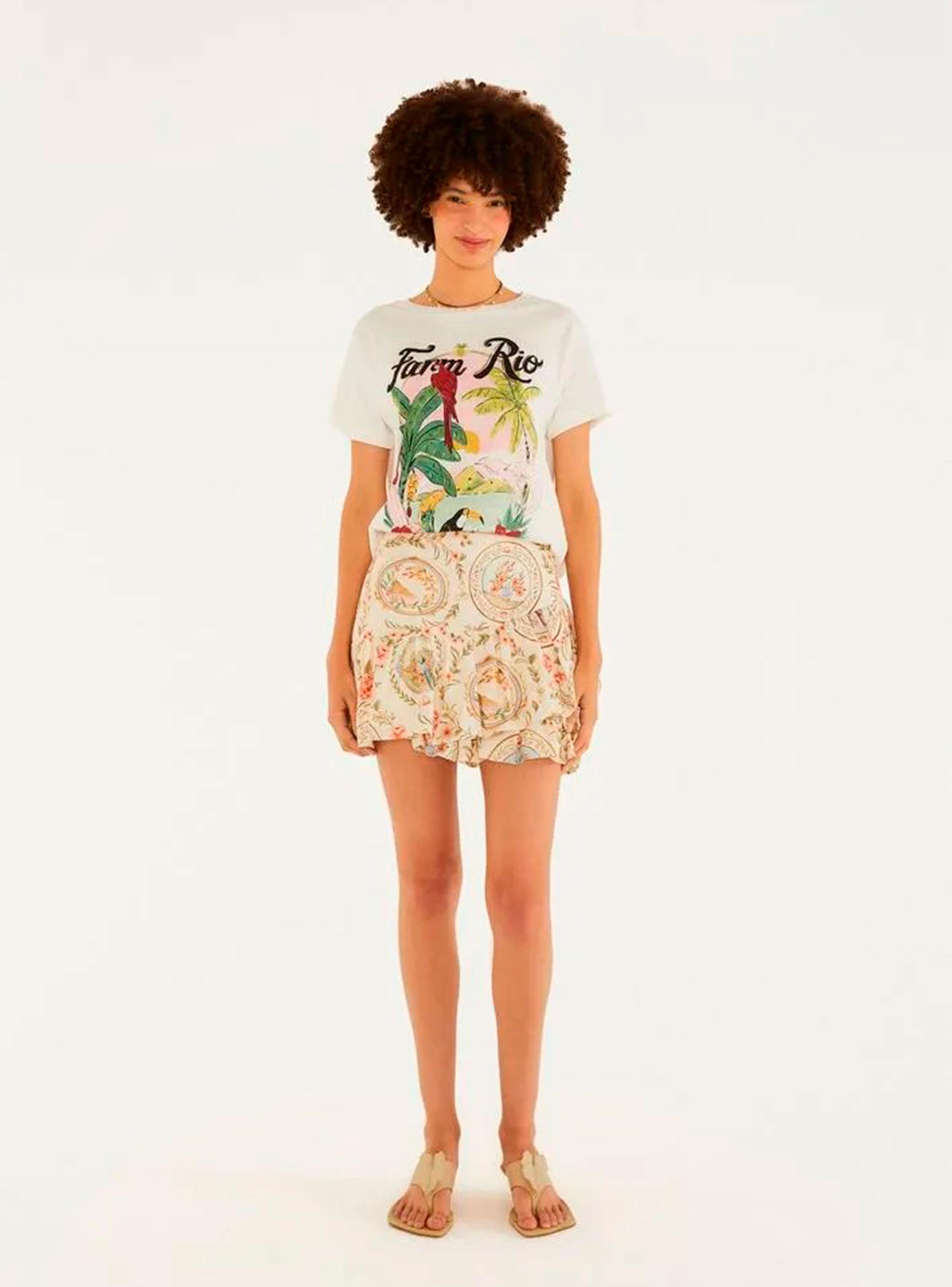 Polera Diseño Paisaje Tropical-3