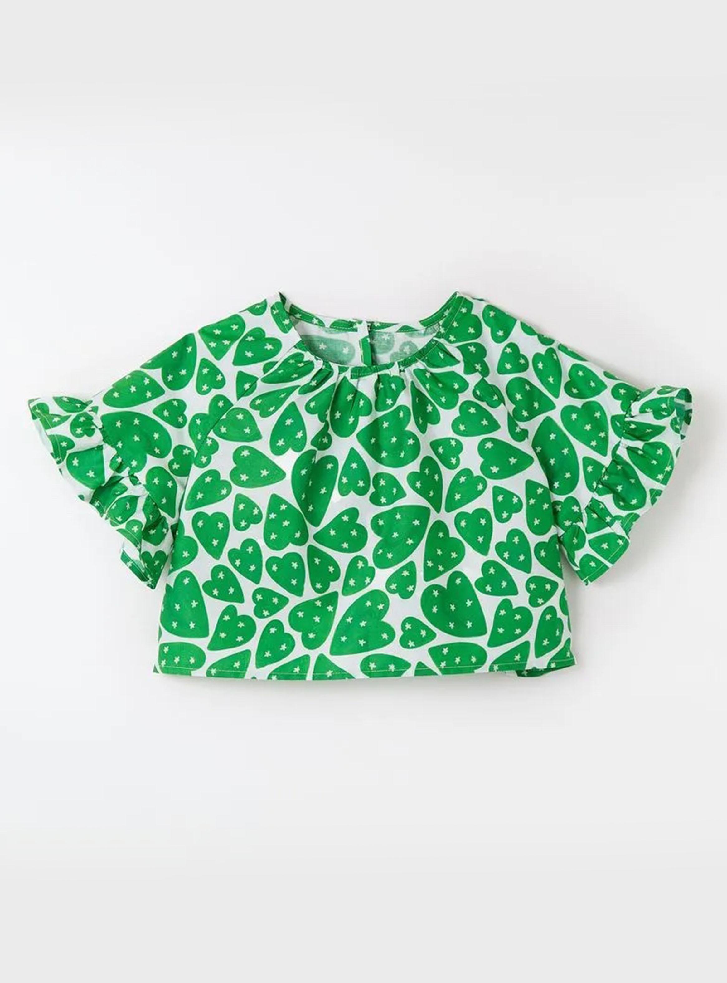 Blusa Diseño Corazones con Detalle en Espalda-0