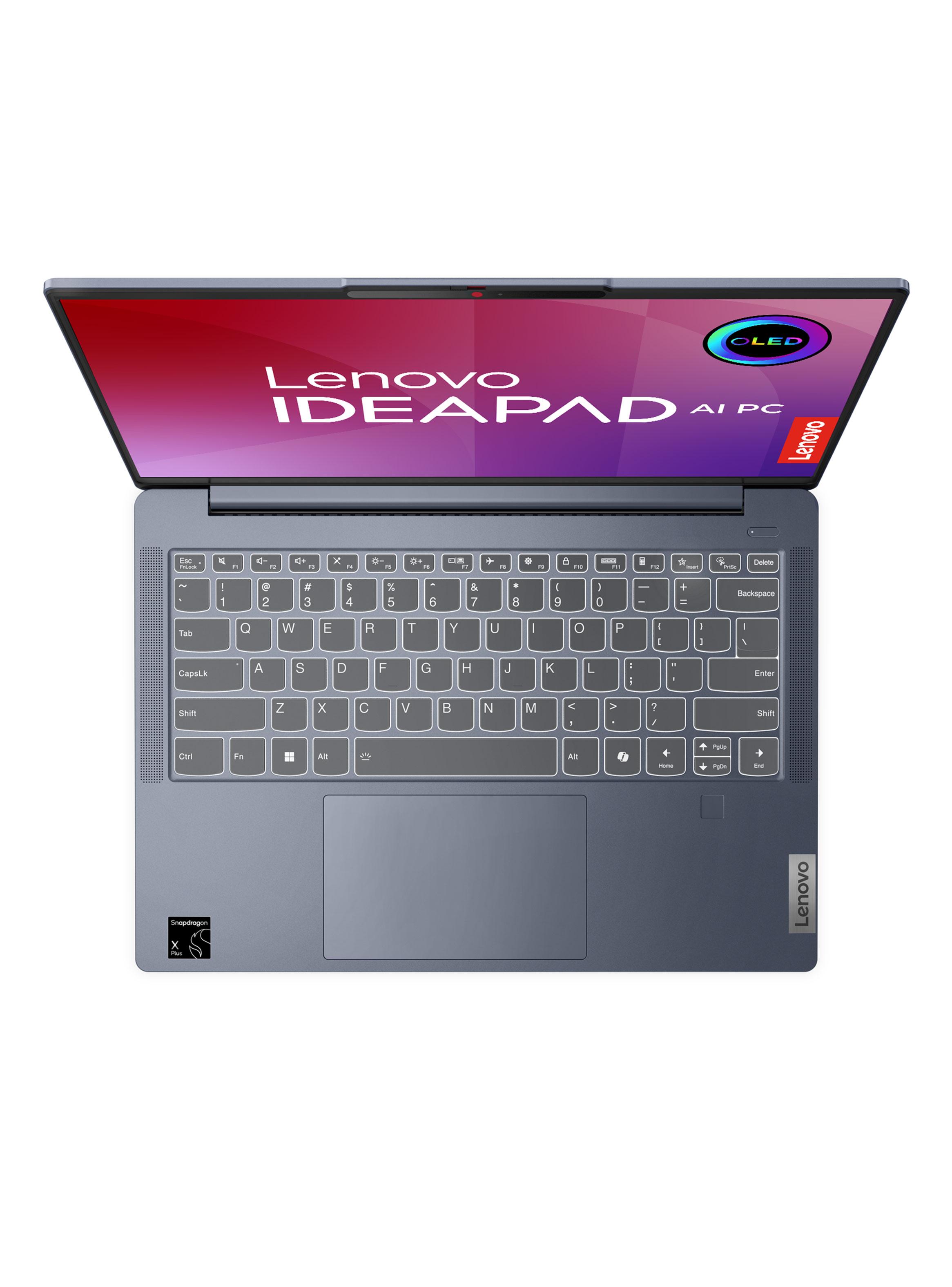Notebook IdeaPad Slim 5 Snapdragon X Plus 16GB 512GB 14' WUXGA OLED Windows 11 Home Azul-6
