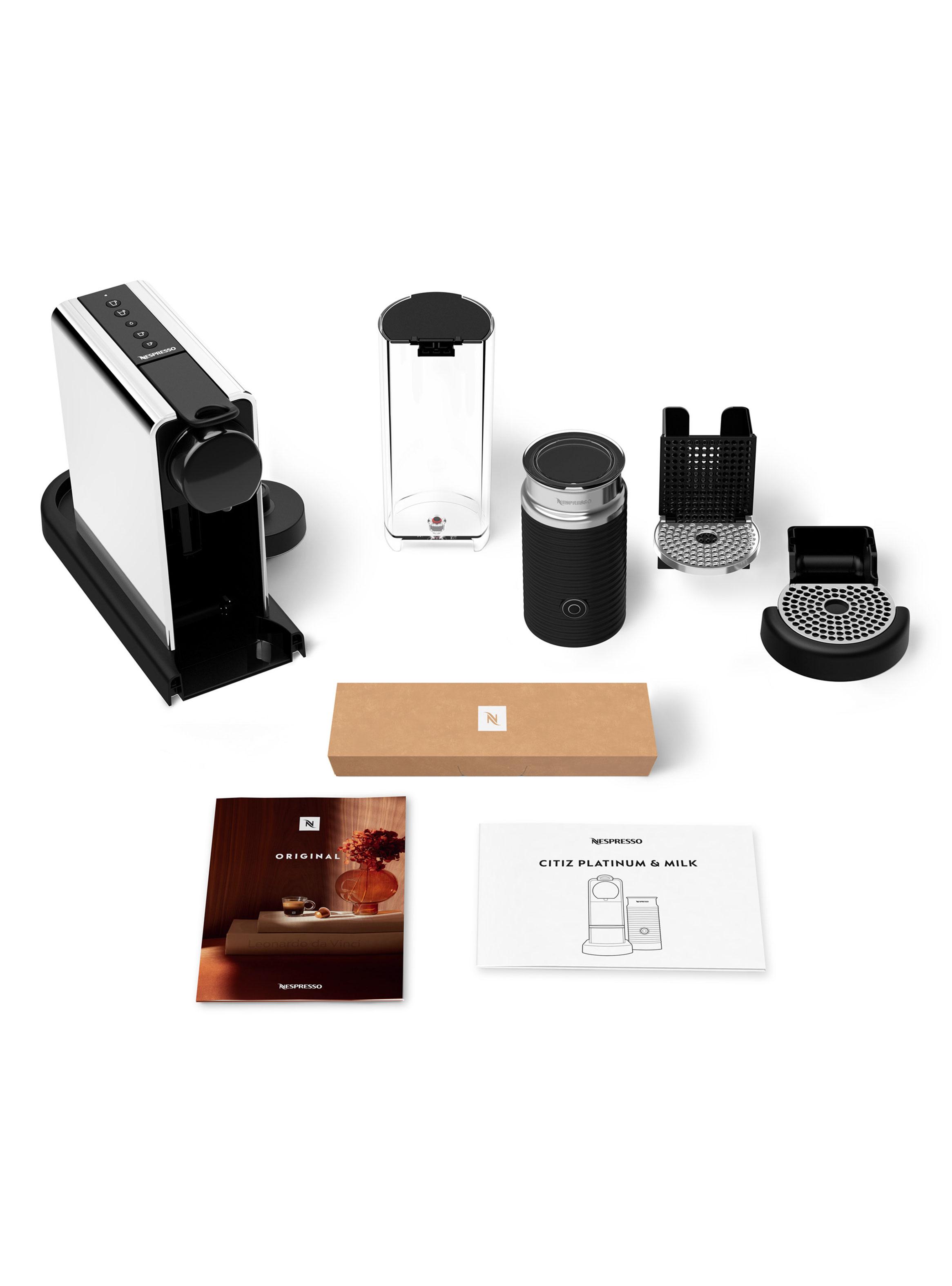 Cafetera de Cápsulas Citiz Platinum y Milk-7