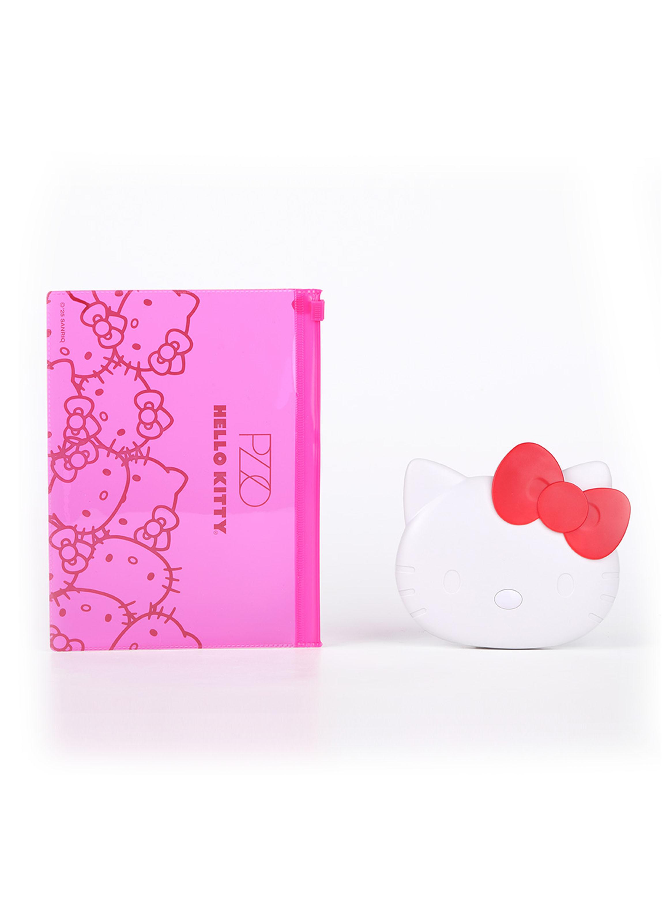 Set Espejo Doble + Cosmetiquero Hello Kitty-0