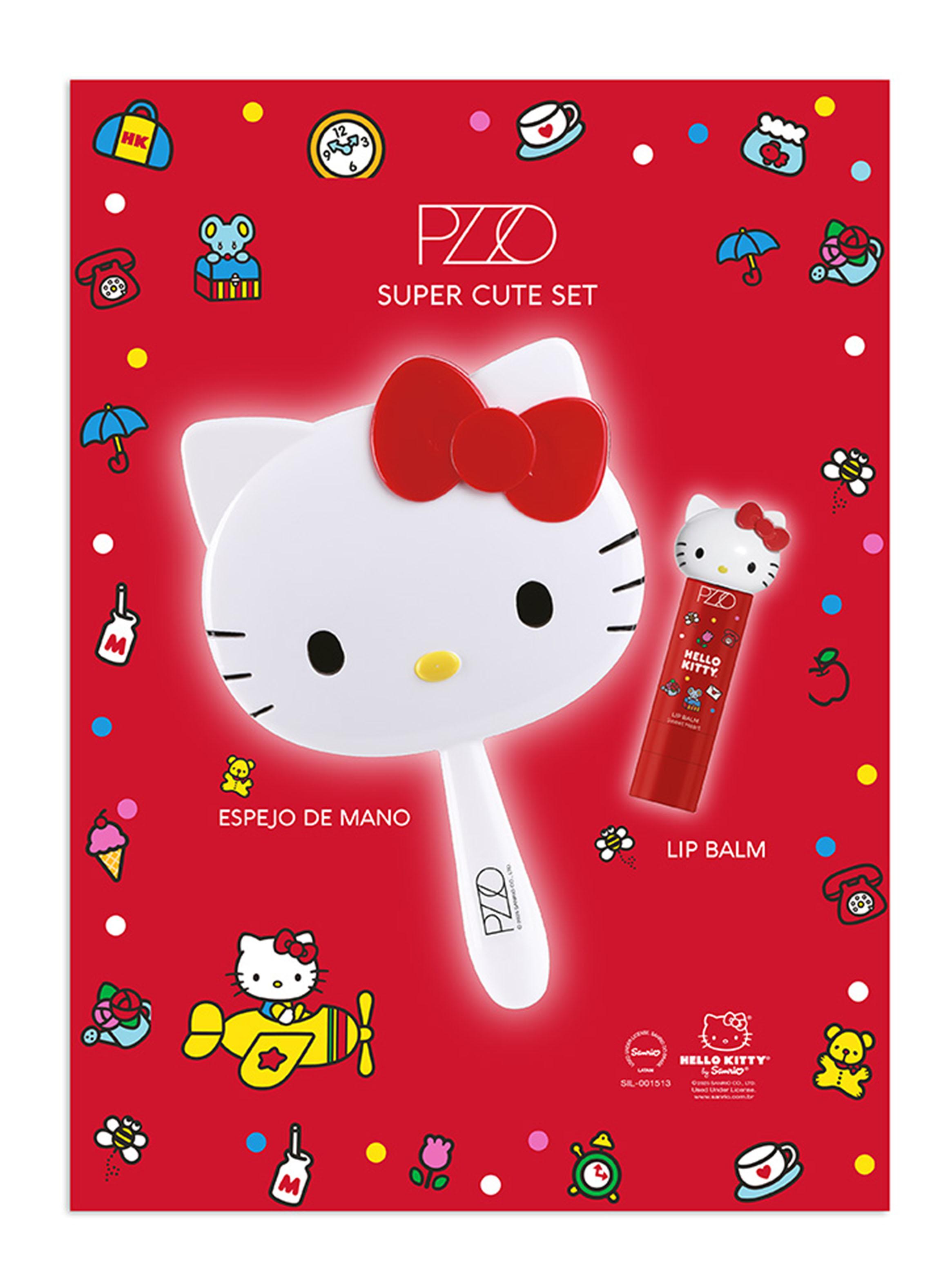 Set Super Cute Hello Kitty Espejo + Bálsamo-2