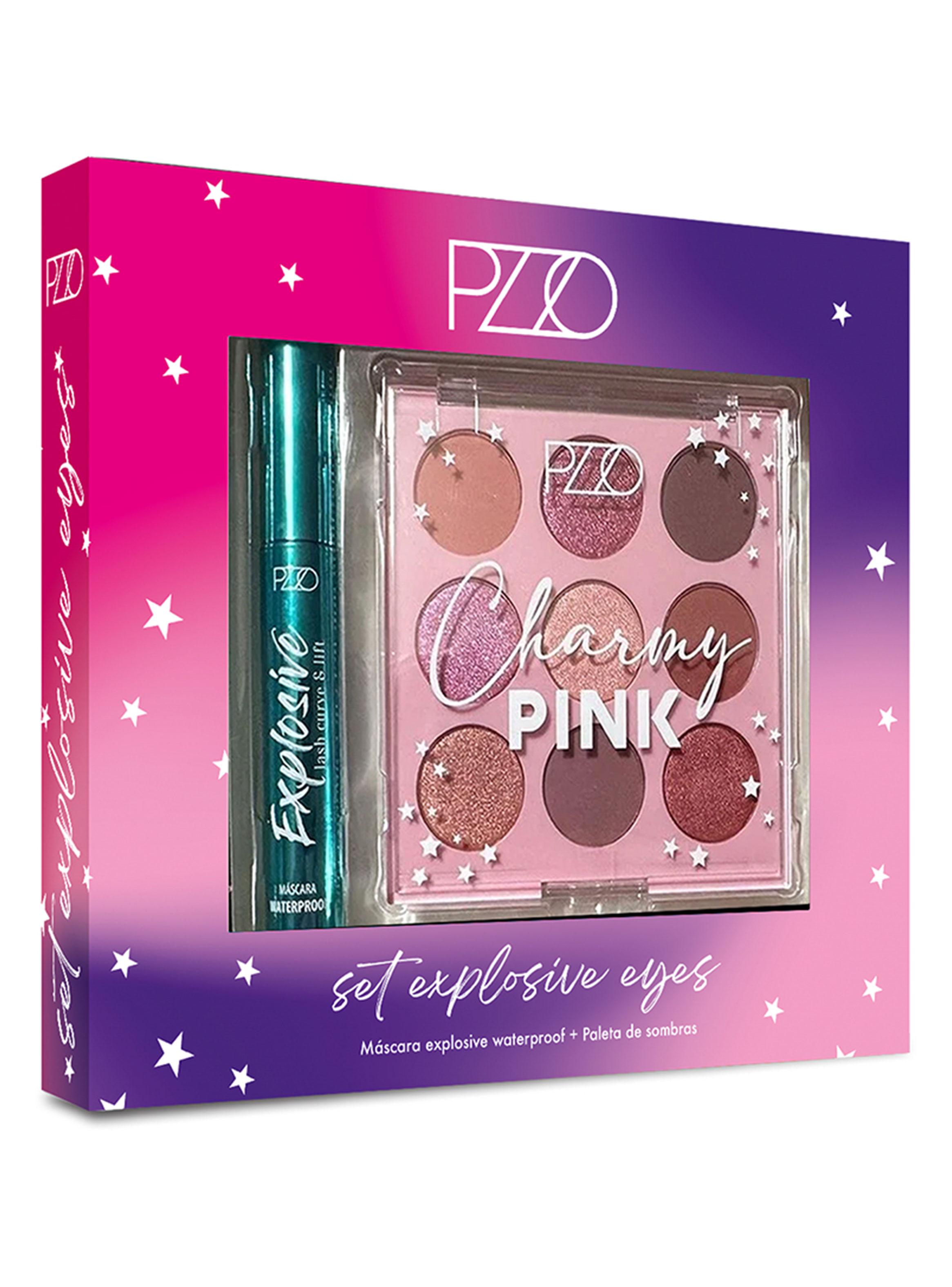Set Explosive Eyes Charmy Pink-2