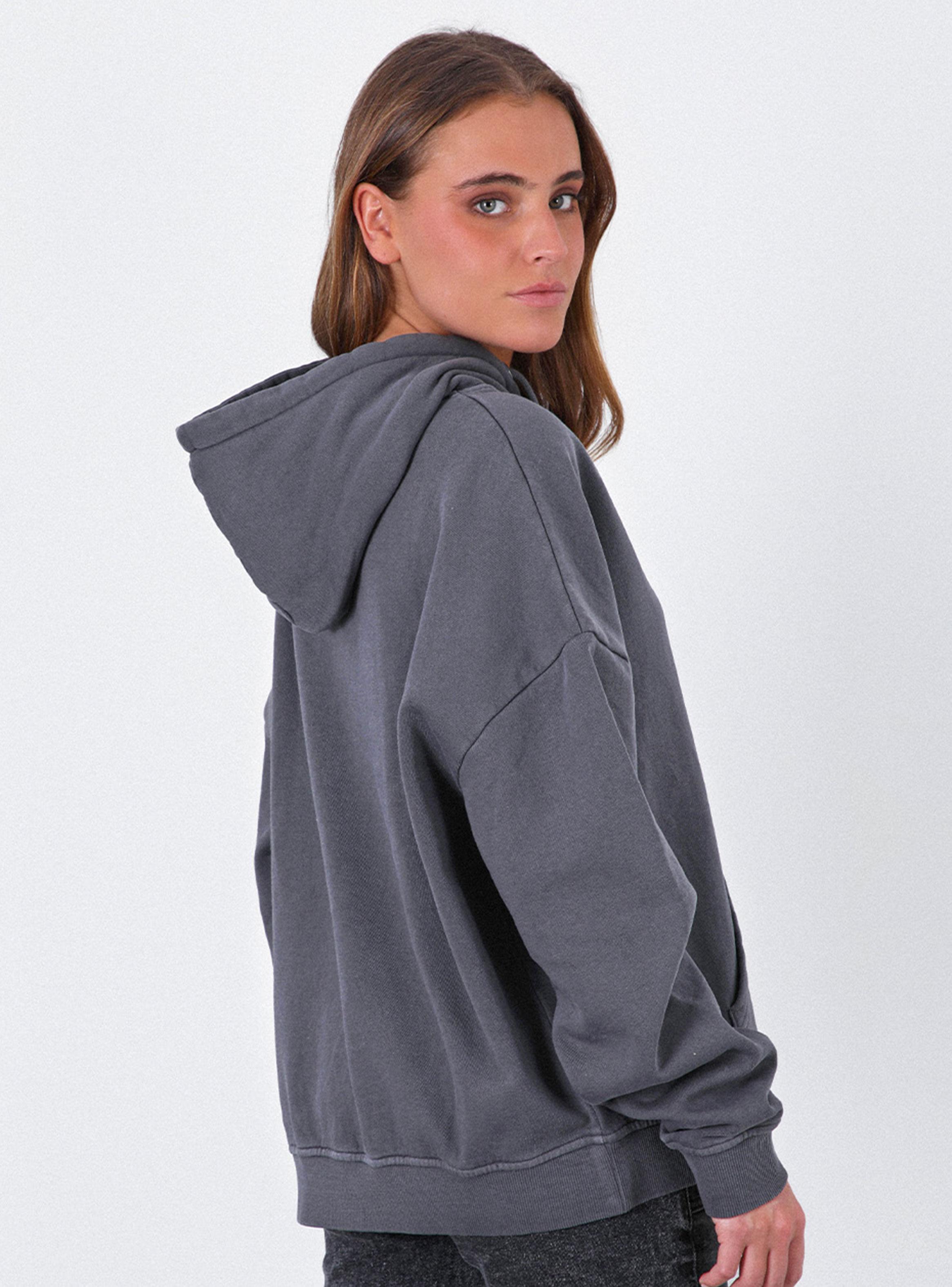 Polerón Hoodie Estampado Grey Colección Josefa Saez-3