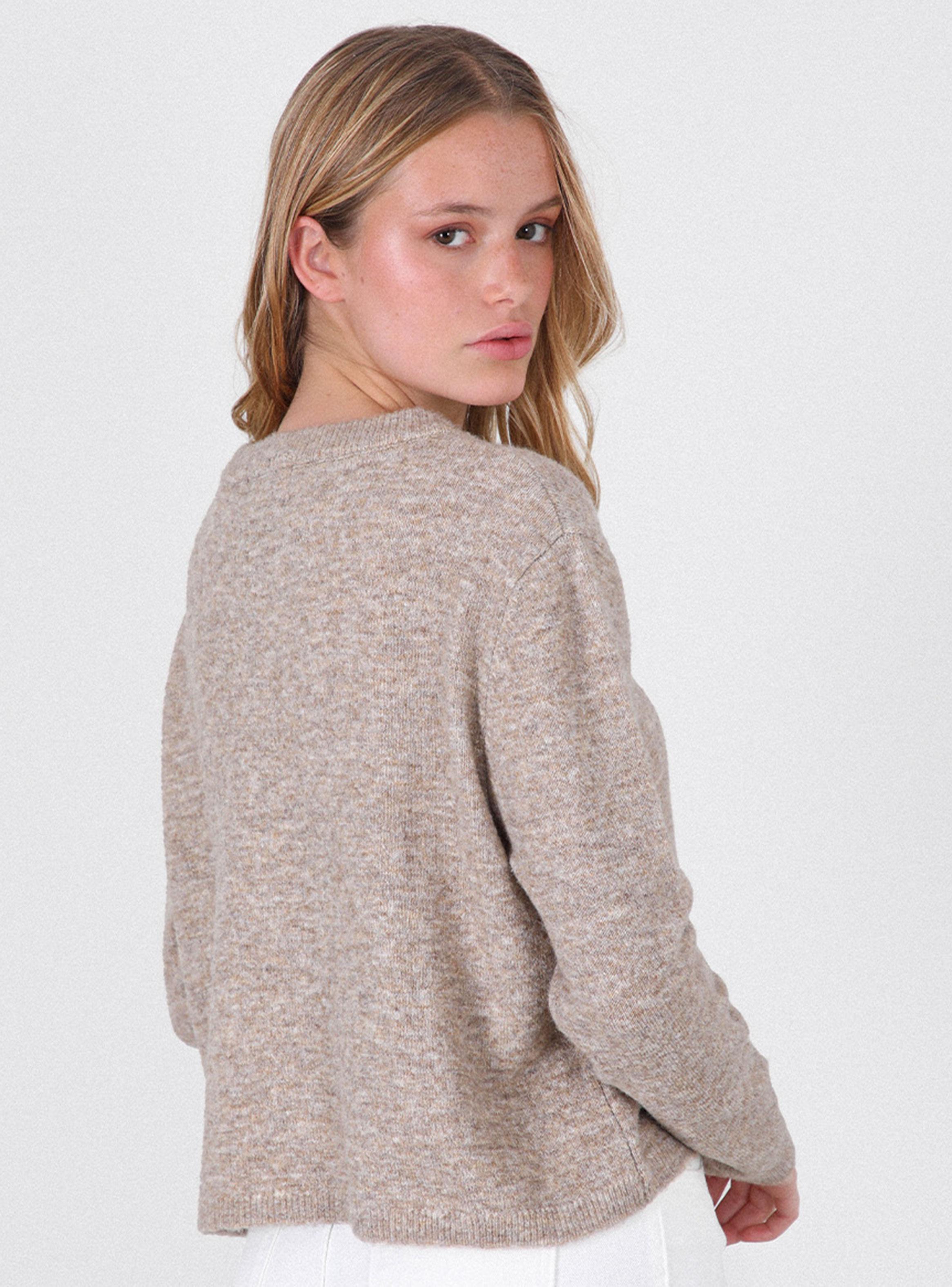 Cárdigan Beige Colección Josefa Saez-3