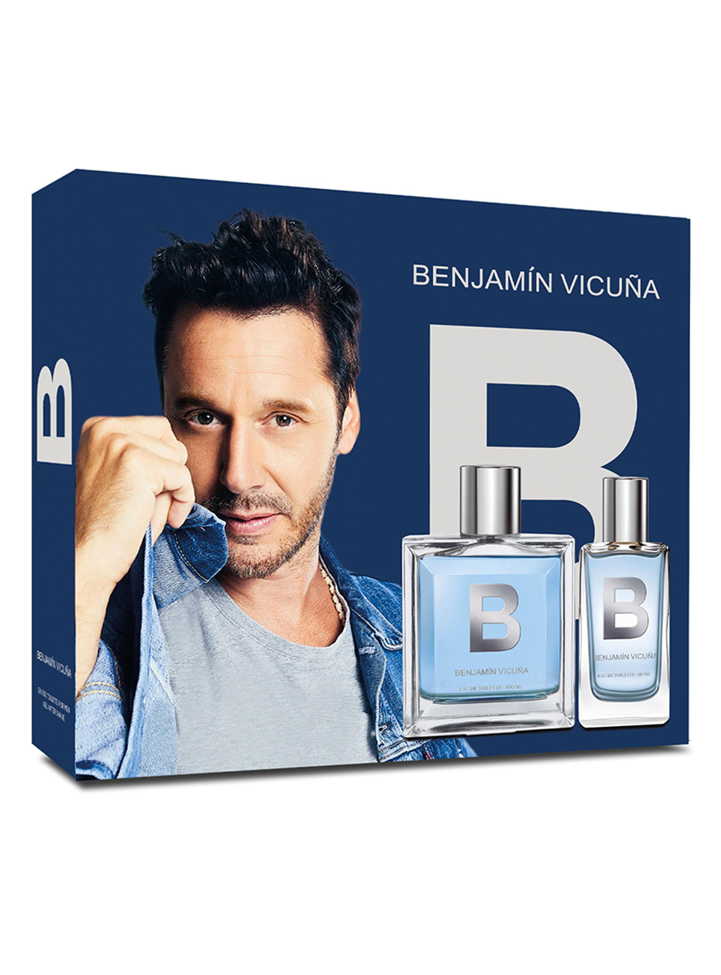 Set Perfume B Benjamín Vicuña EDT Hombre 100 ml + Miniatura 30 ml-2