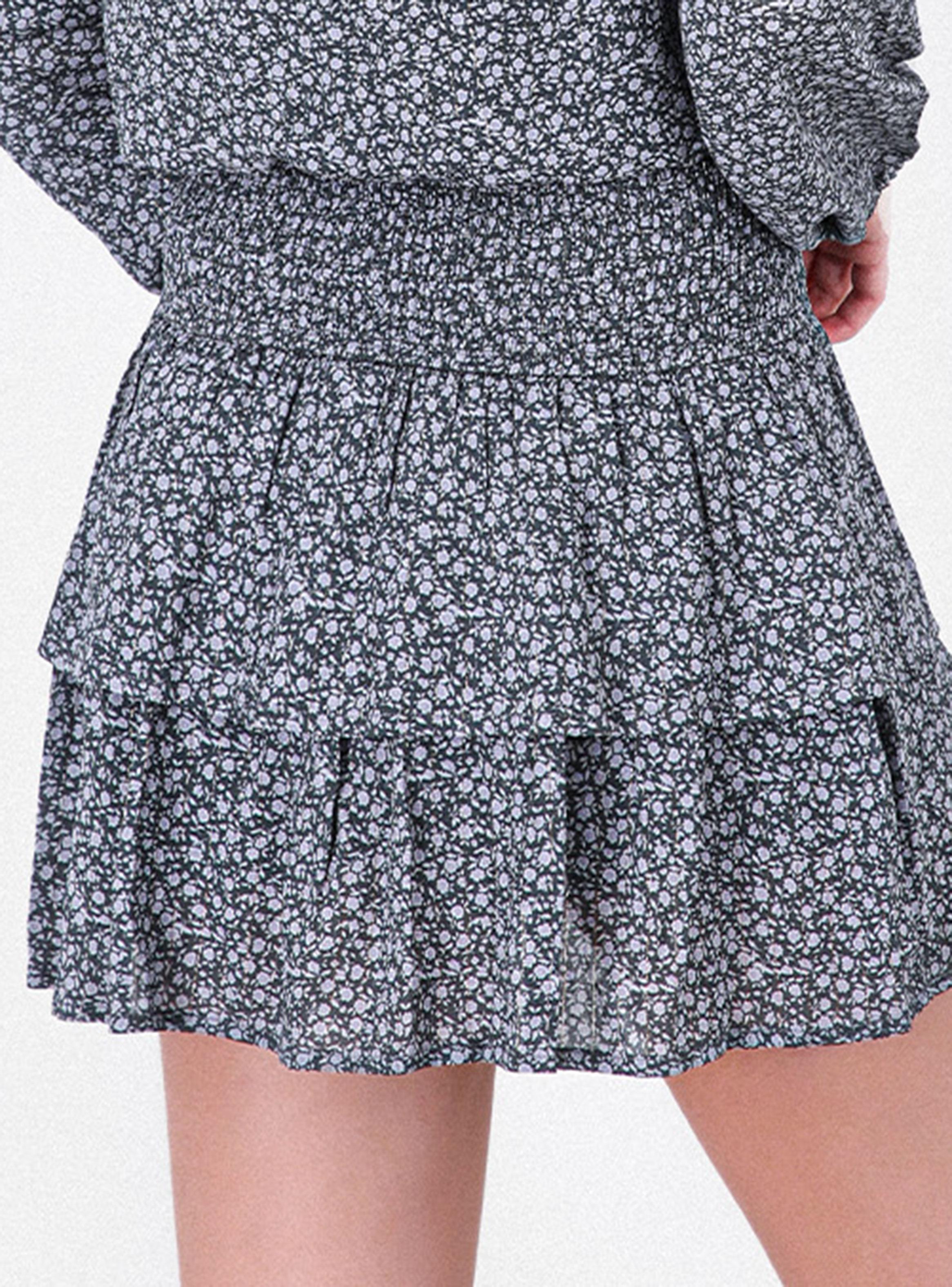 Falda Print Grey-3