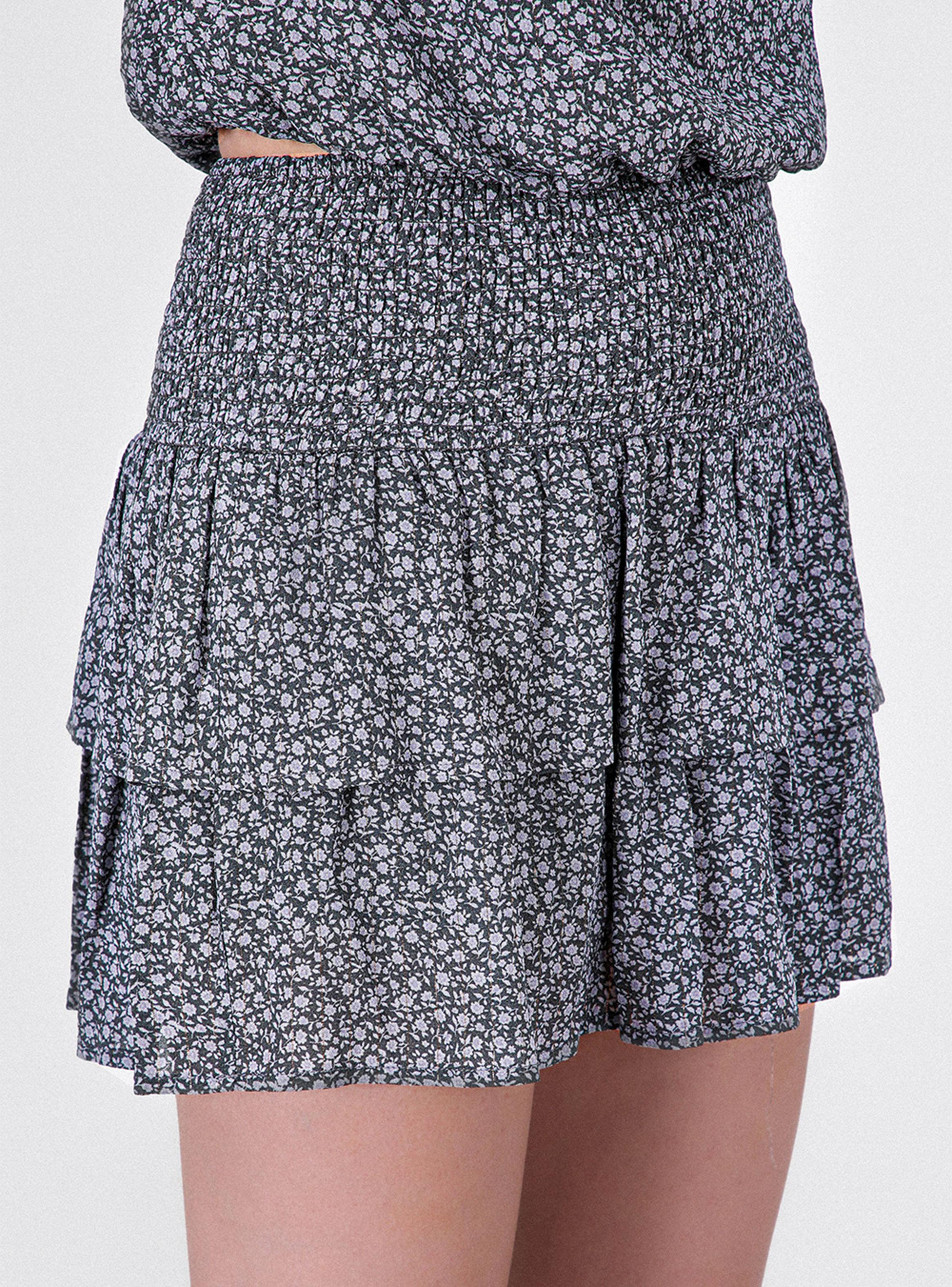 Falda Print Grey-2