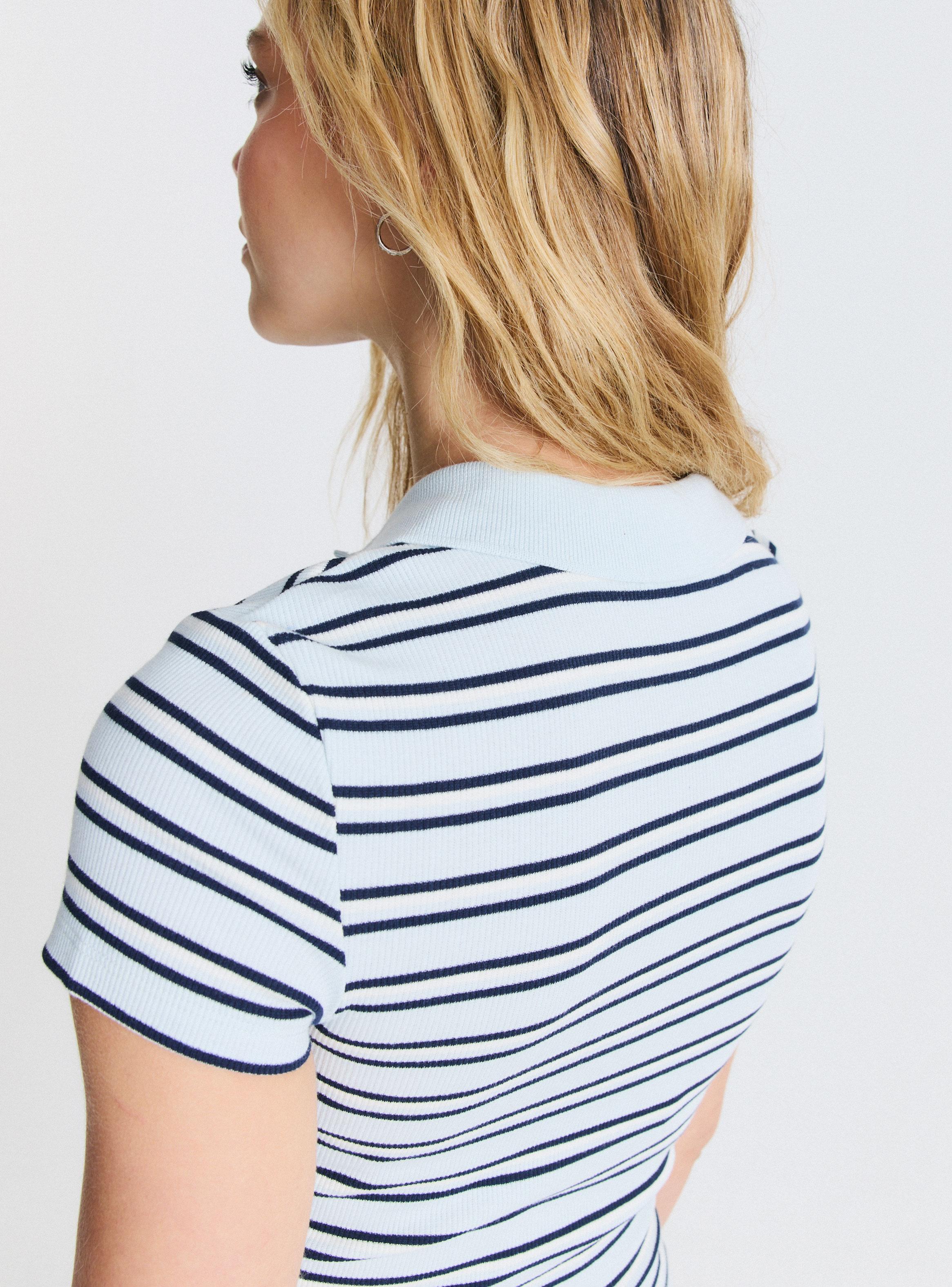 Polera Rib Cuello Polo-3