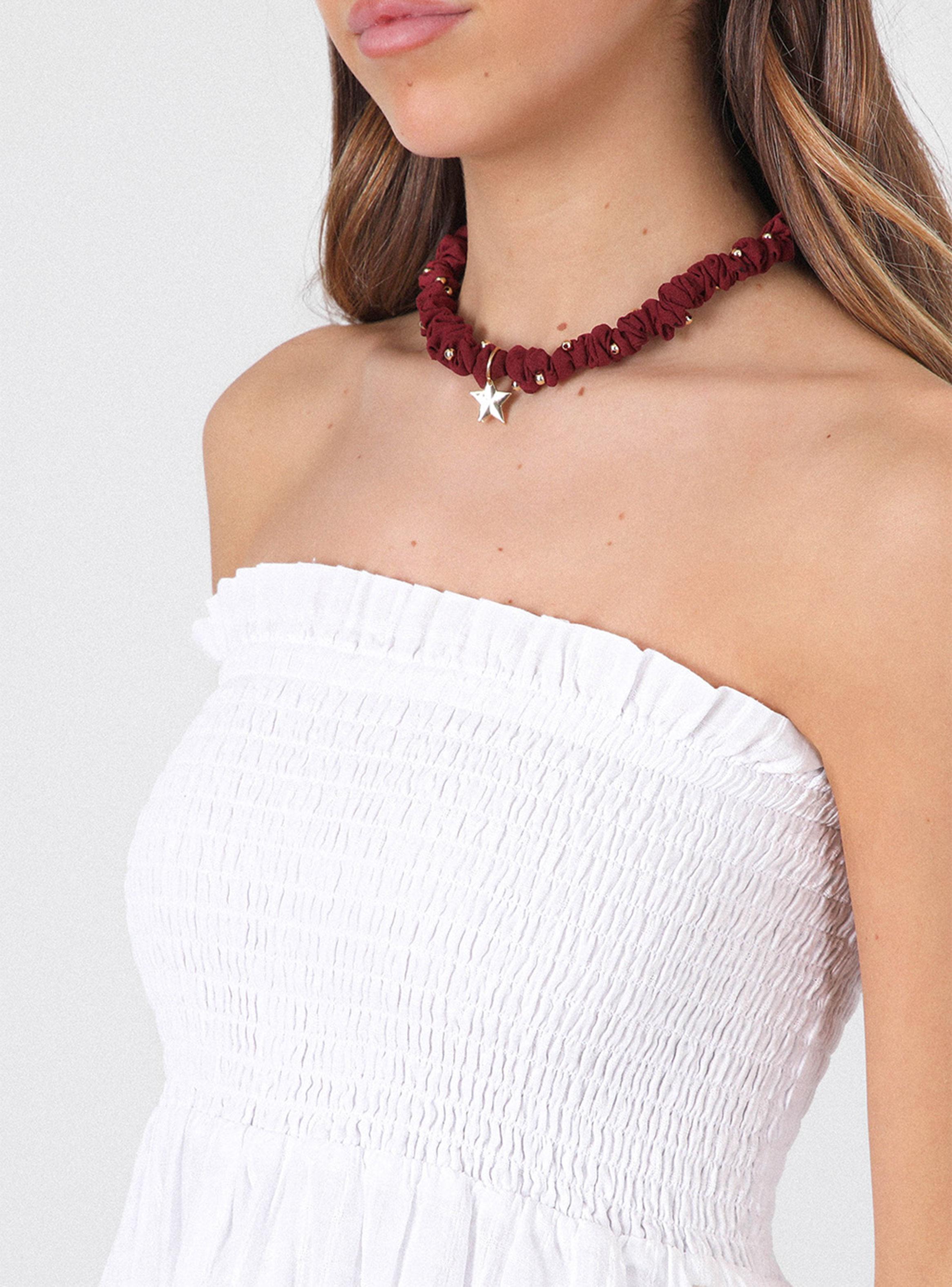 Vestido Largo Strapless White Colección Josefa Saez-4