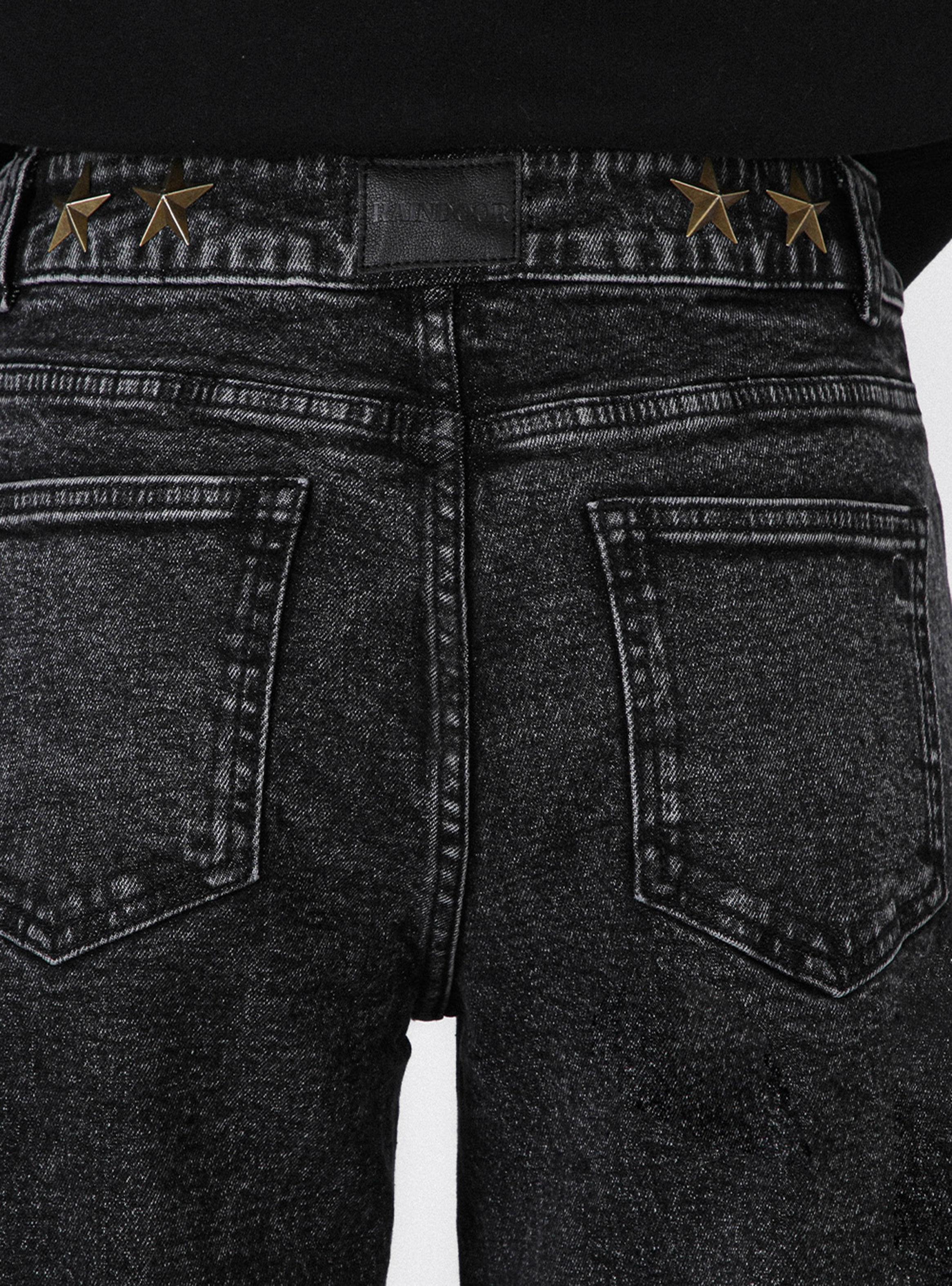 Pantalón Estrellas Cinturón Black-3