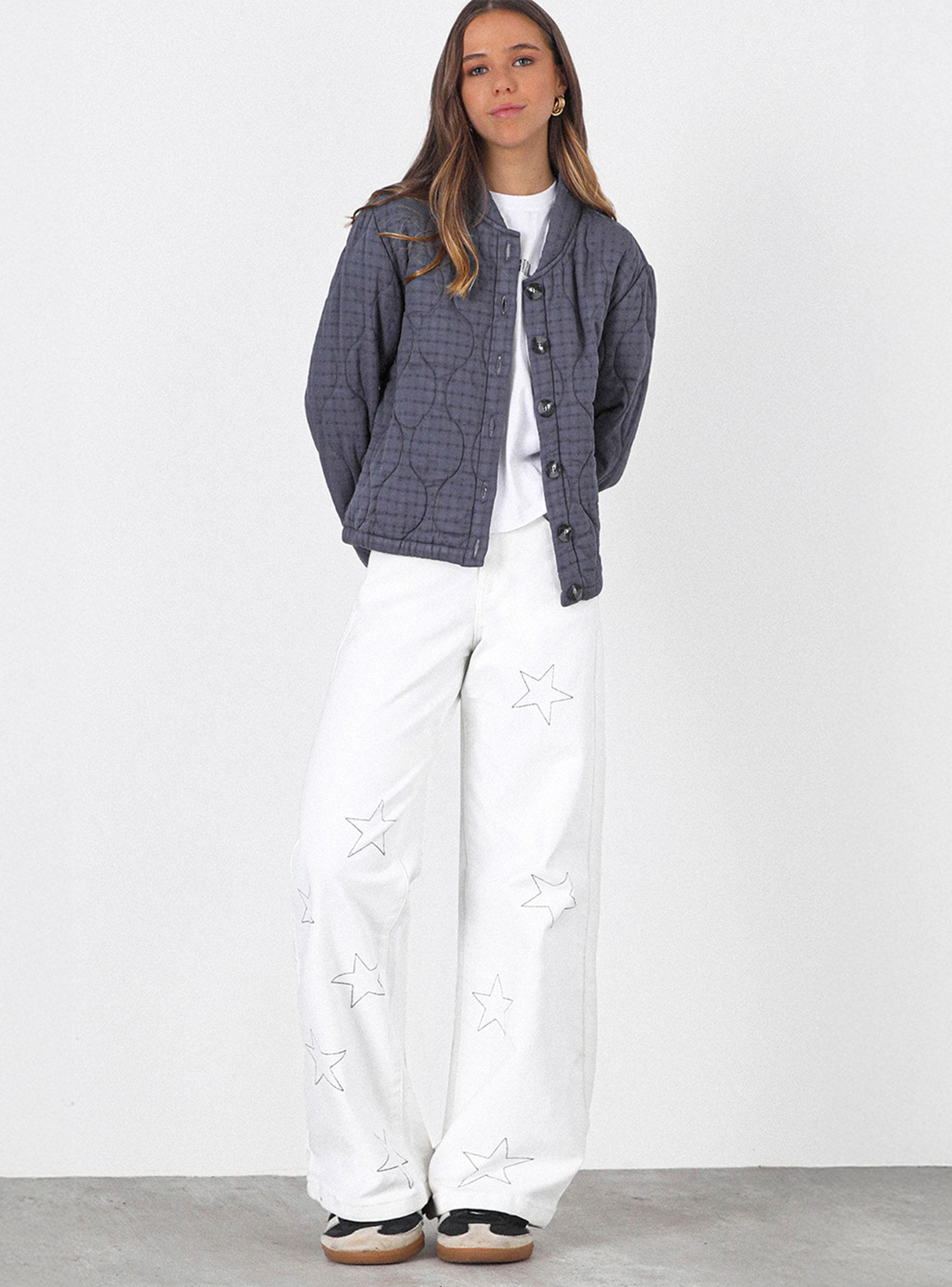 Pantalón Estrellas Bordadas-3