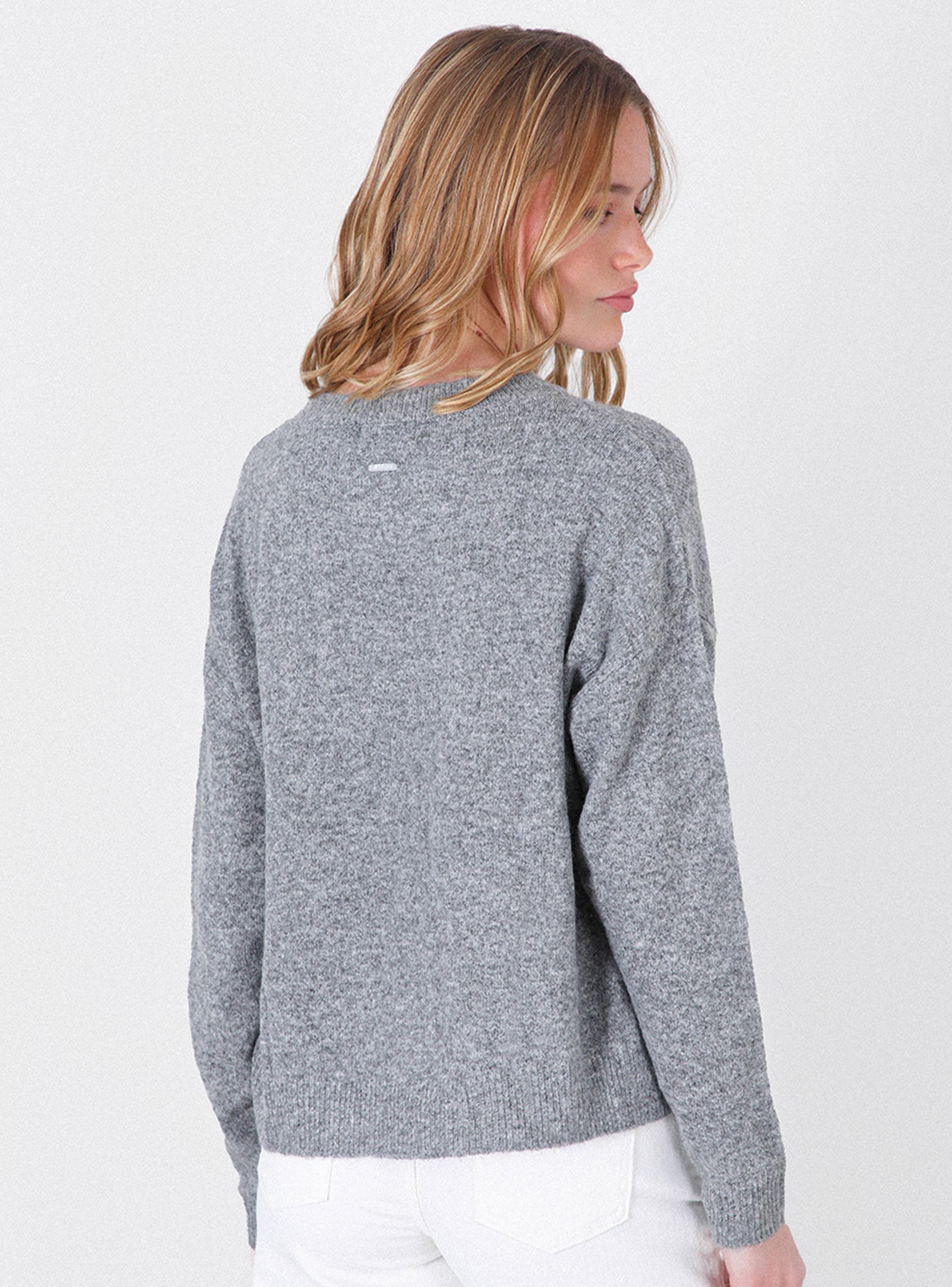 Sweater Logo Grey Colección Josefa Saez-2