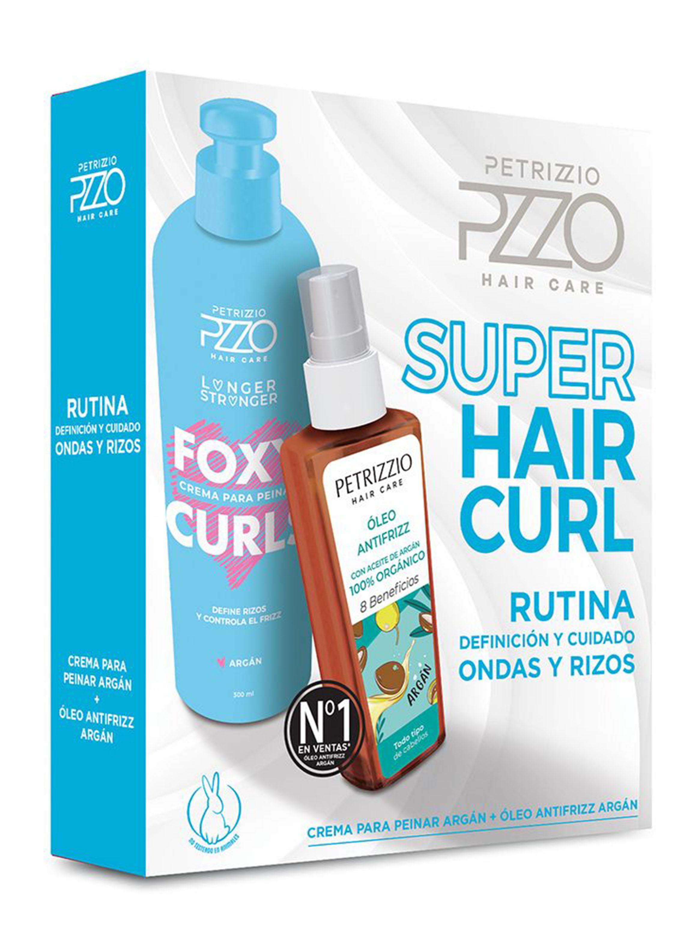 Set Super Hair Curl Crema de Peinar 300 ml + Óleo 100 ml-2
