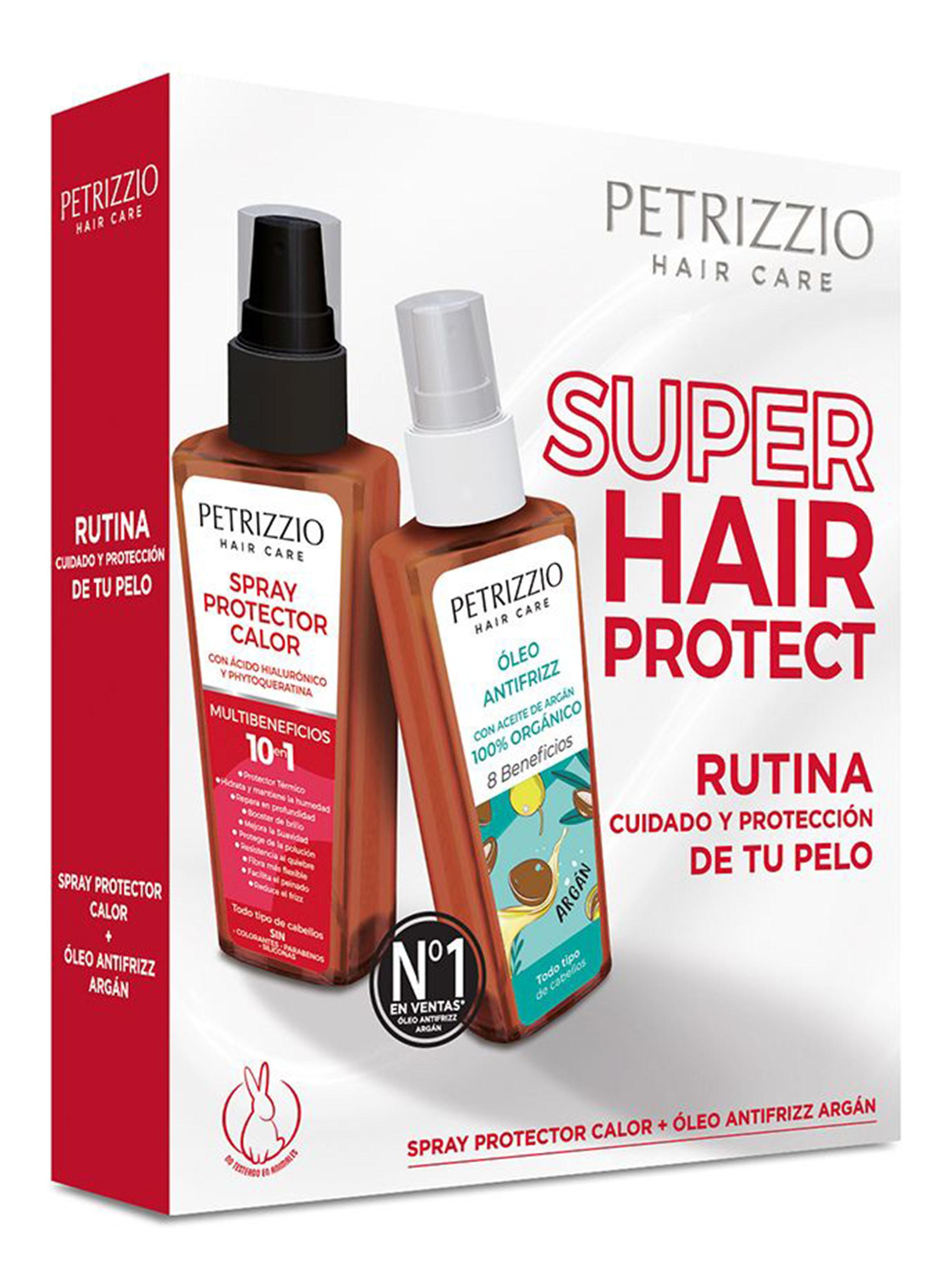Set Super Hair Protect Óleo 300 ml + Protector de calor 100 ml-2