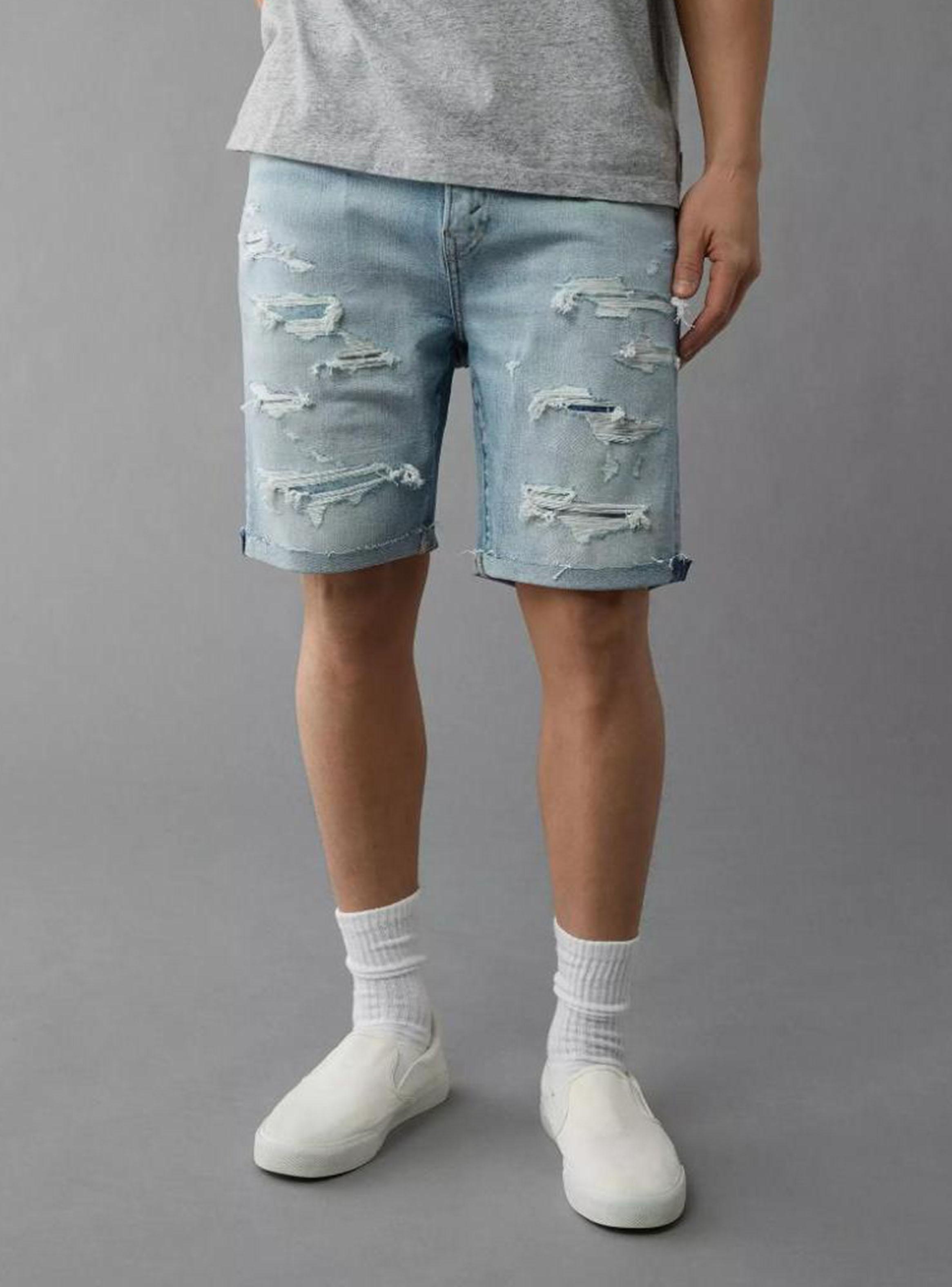 Short Slim Fit AE Rasgadas-0