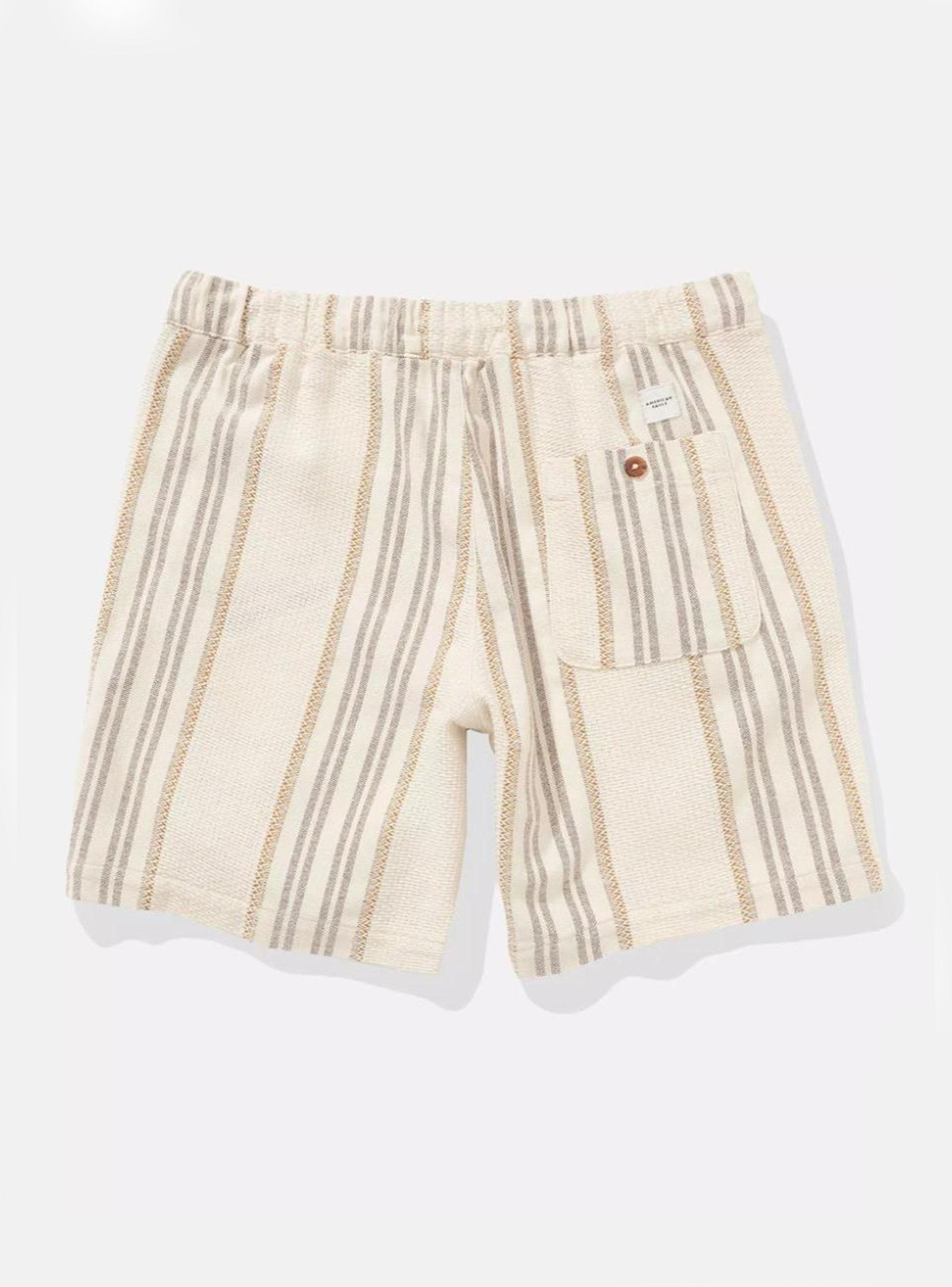 Short de Lino AE Rayas-3