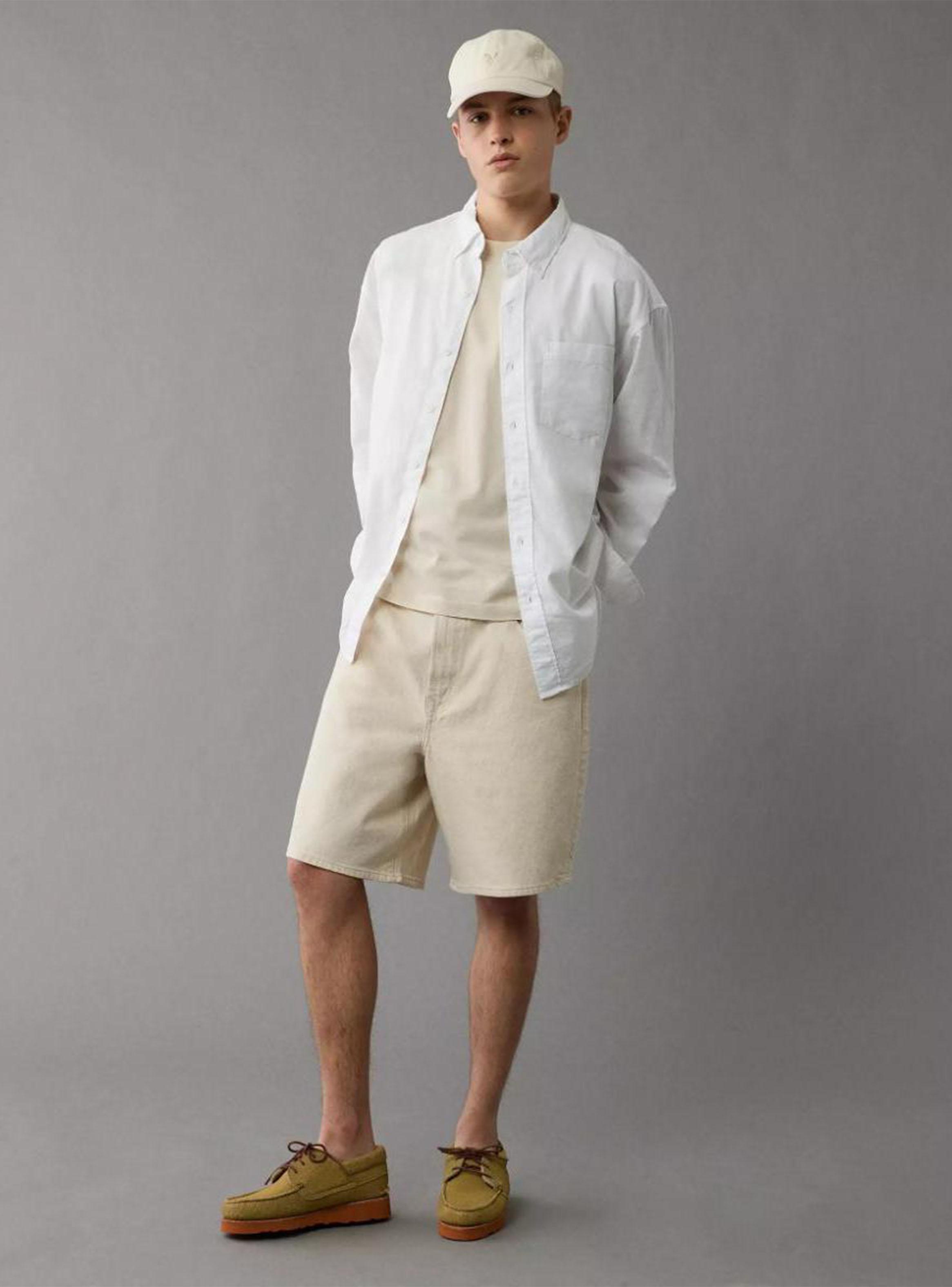 Camisa AE con Botones Manga Larga-4