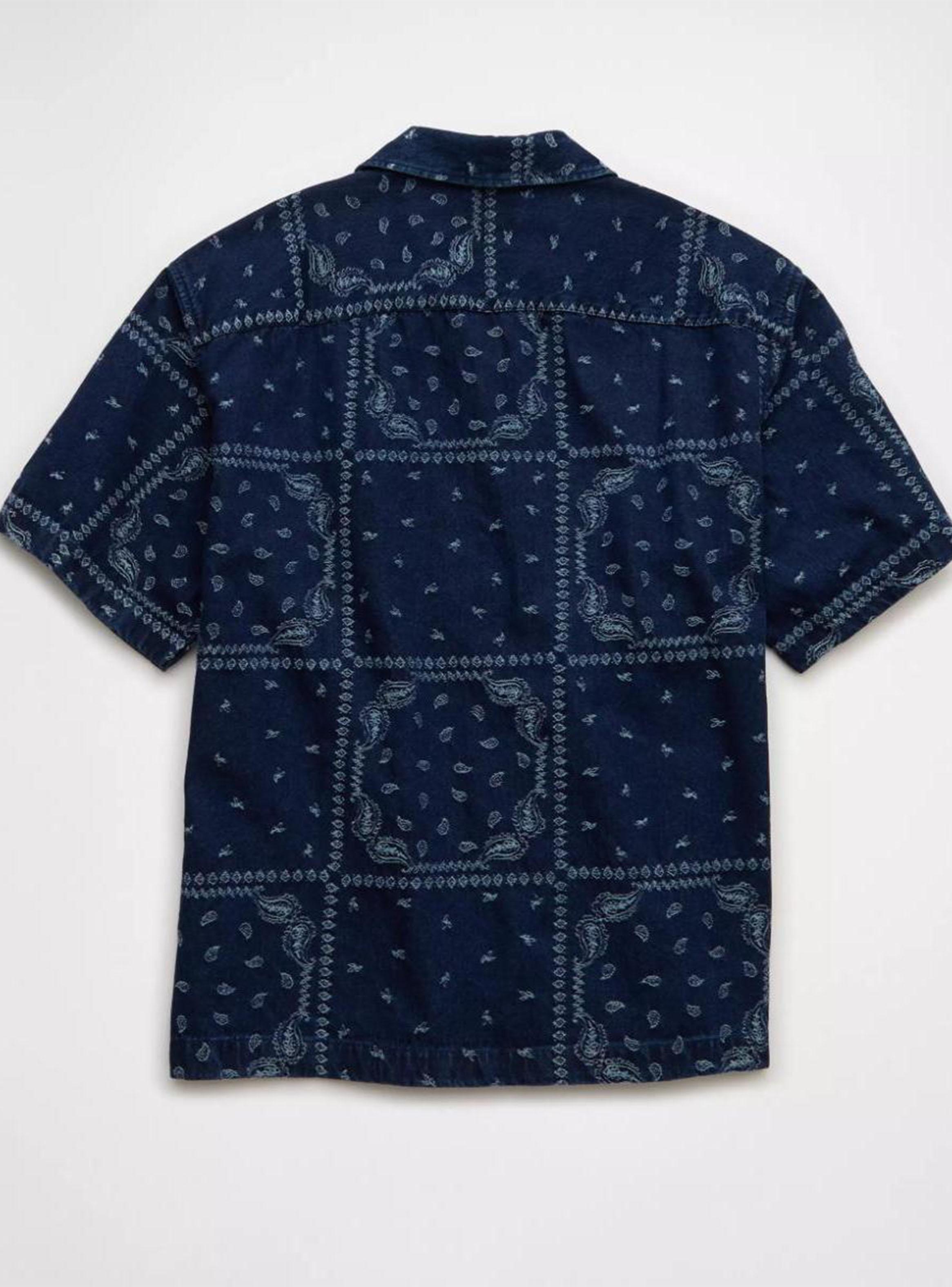 Camisa Estampada AE con Botones-3