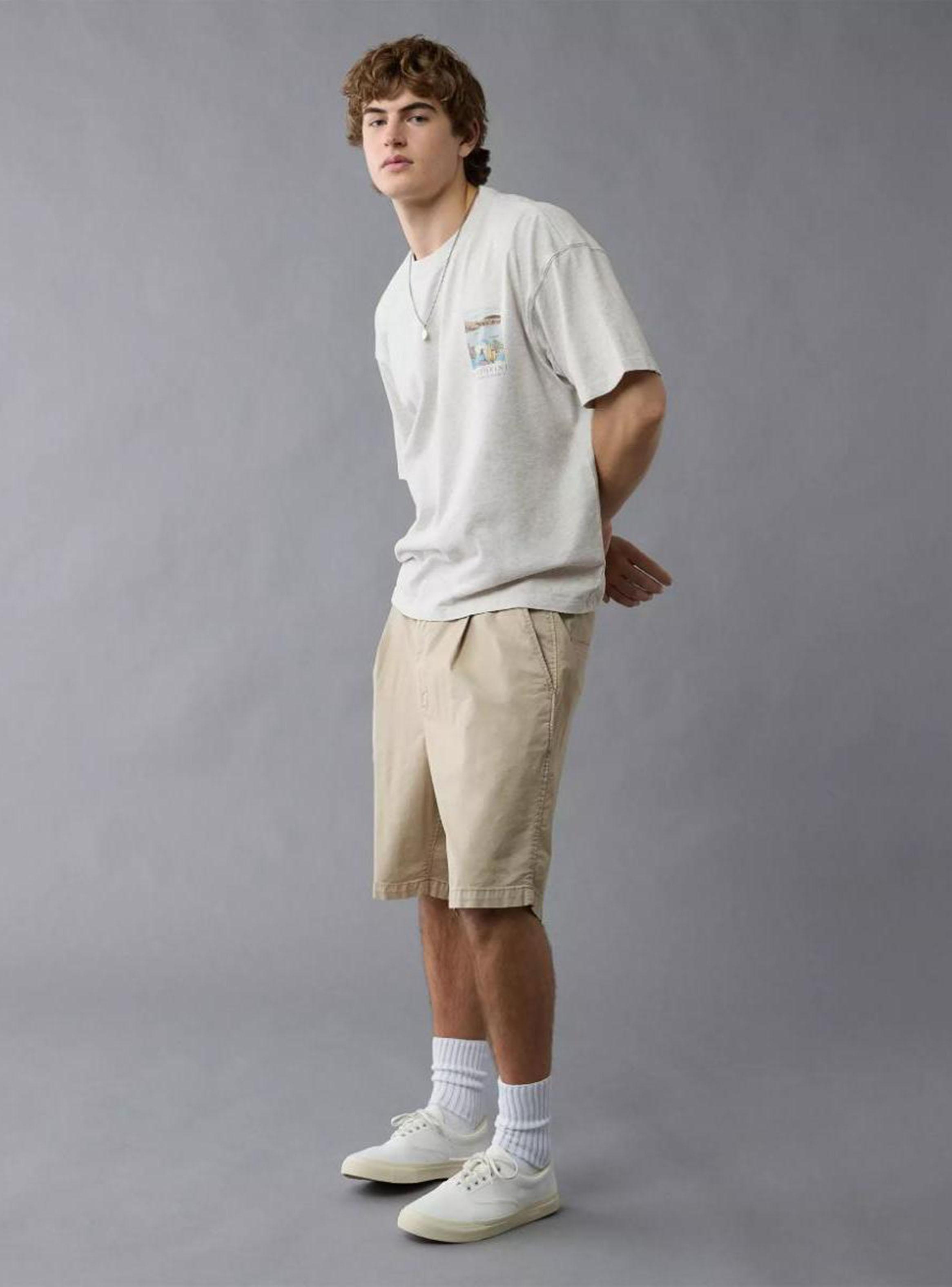 Polera Casual con Gráfico de Destino-2