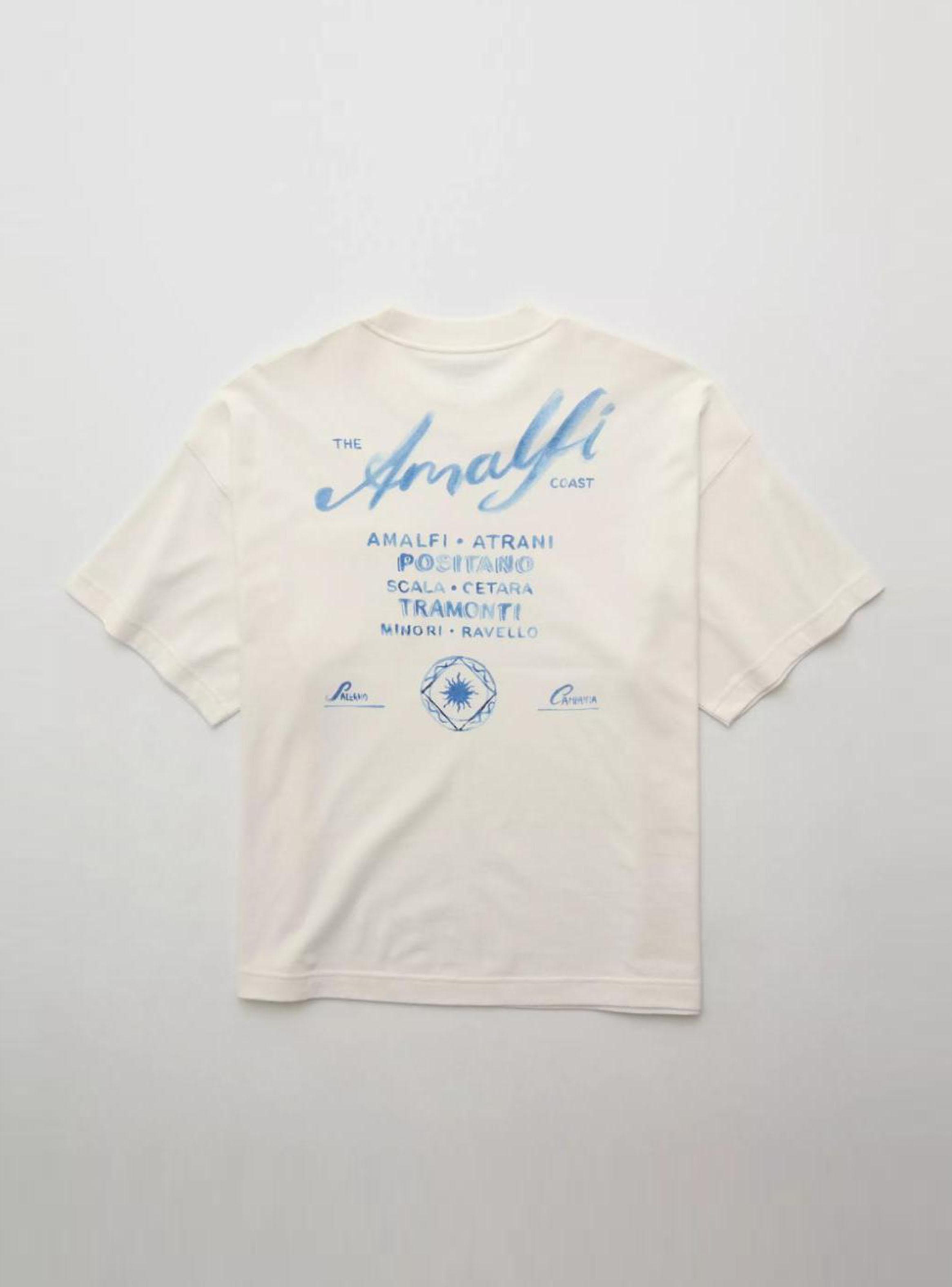 Polera Recta Gráfico de Destino-3