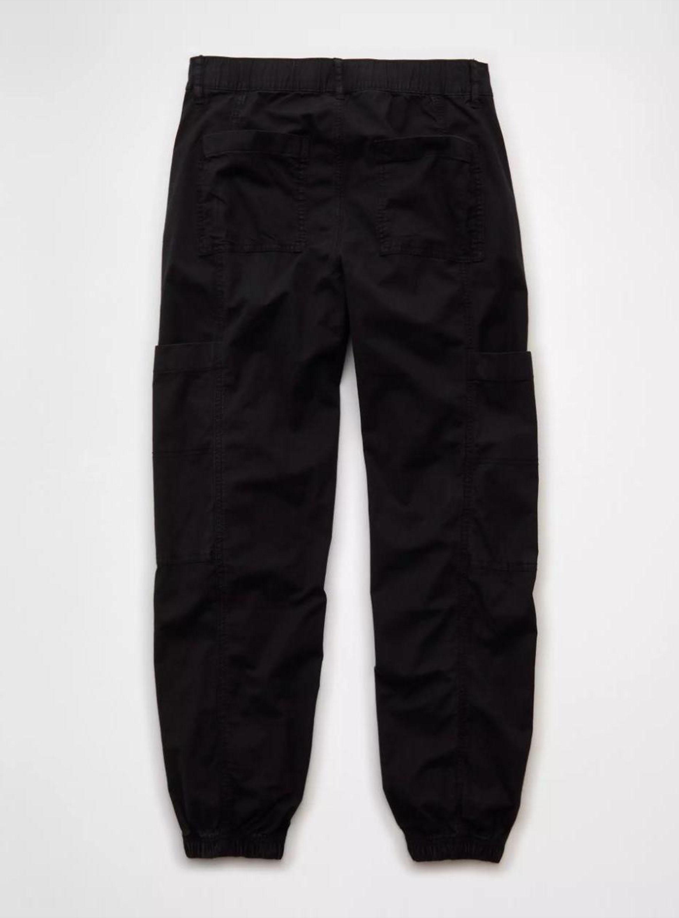 Pantalón Jogger Cargo Stretch Holgado Cintura con Tiras-4